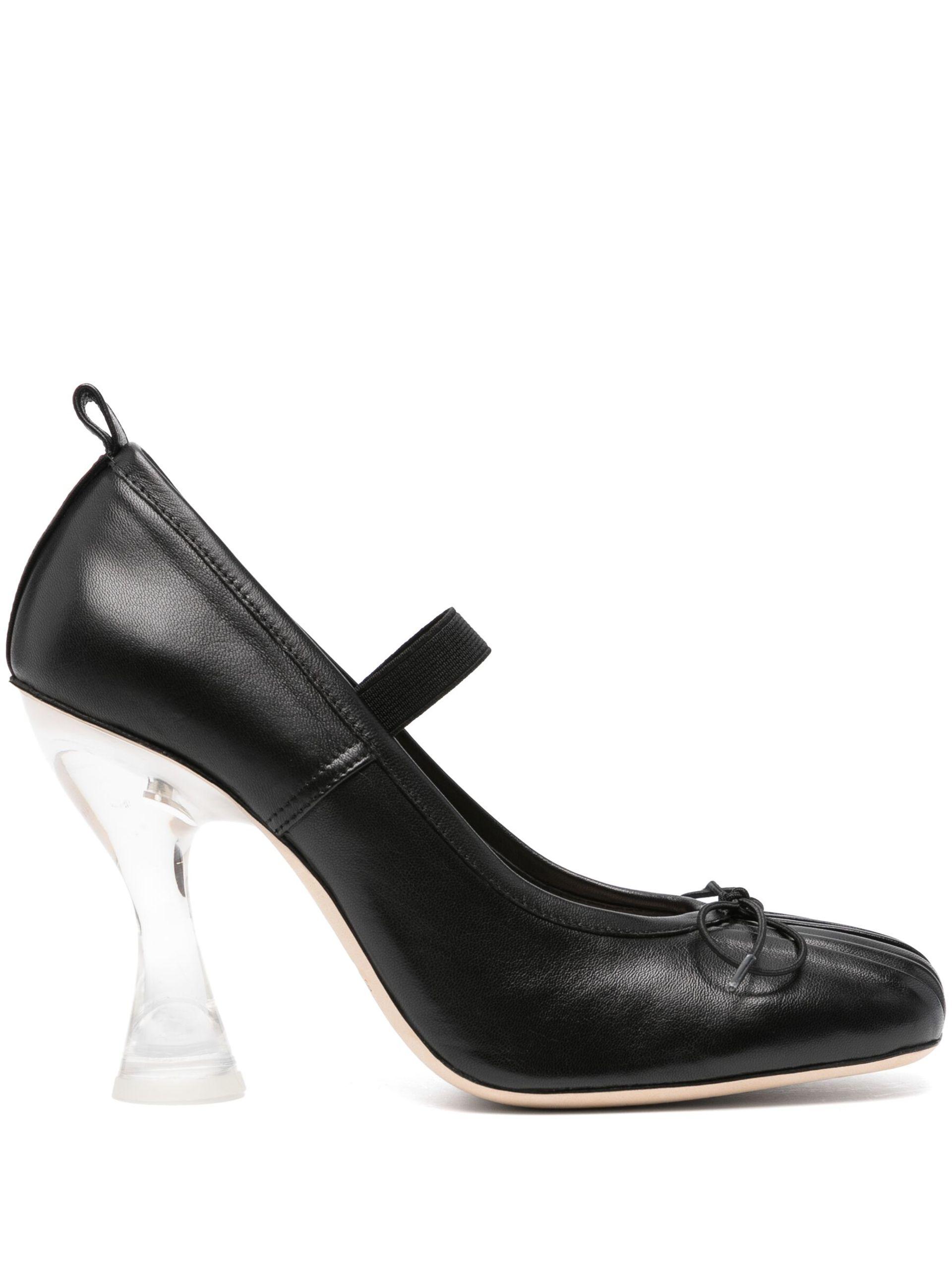 Simone Rocha 115Mm Ballerina Pumps in Black | Lyst