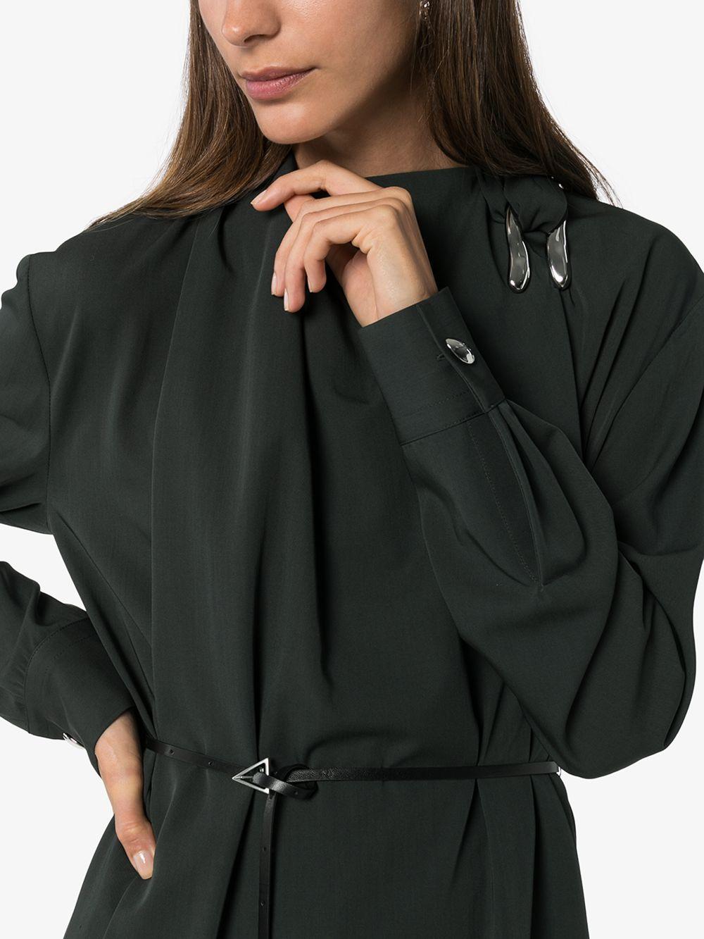 bottega veneta dress green