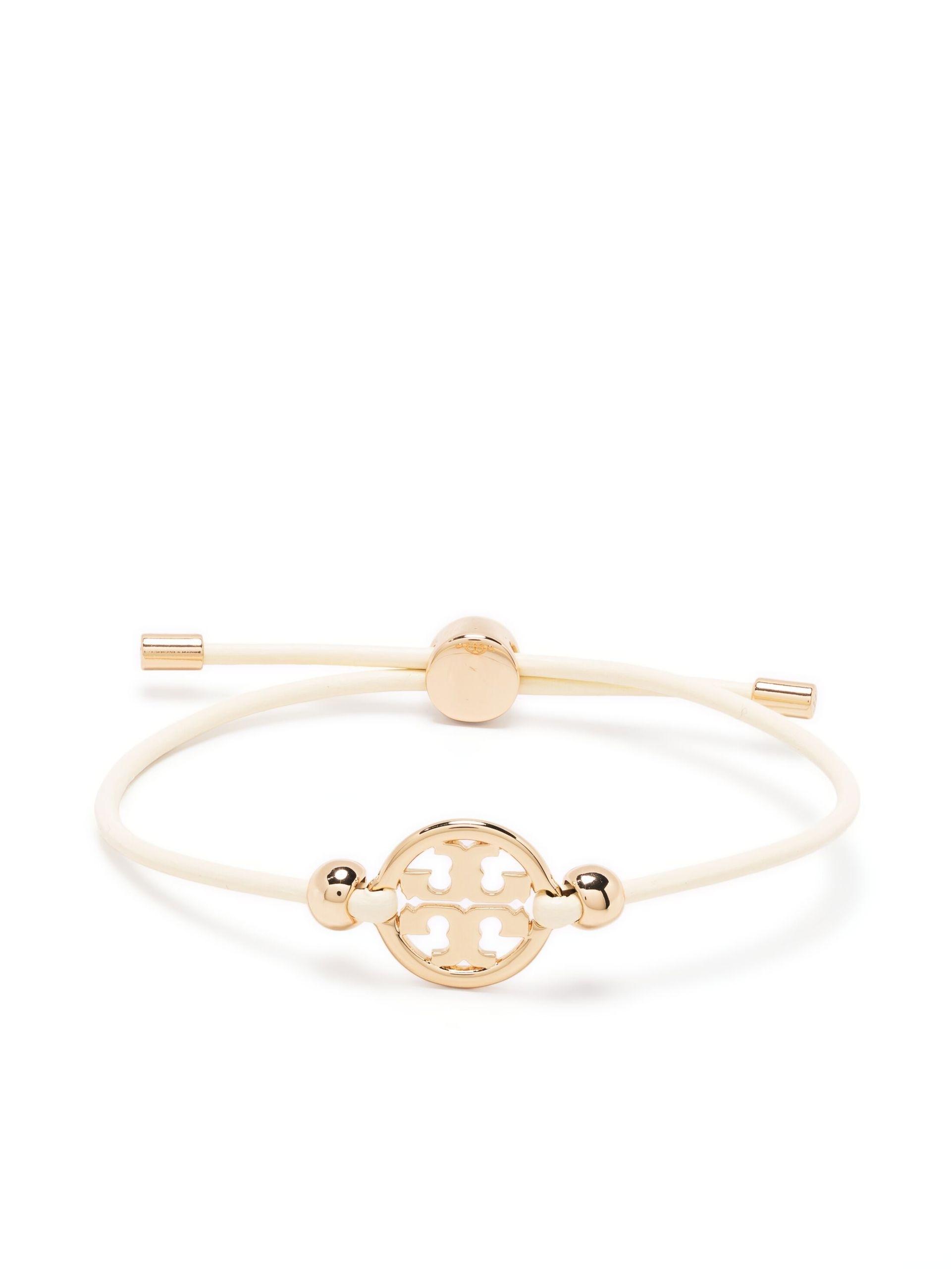 Tory Burch Miller Slider Bracelet in White Lyst