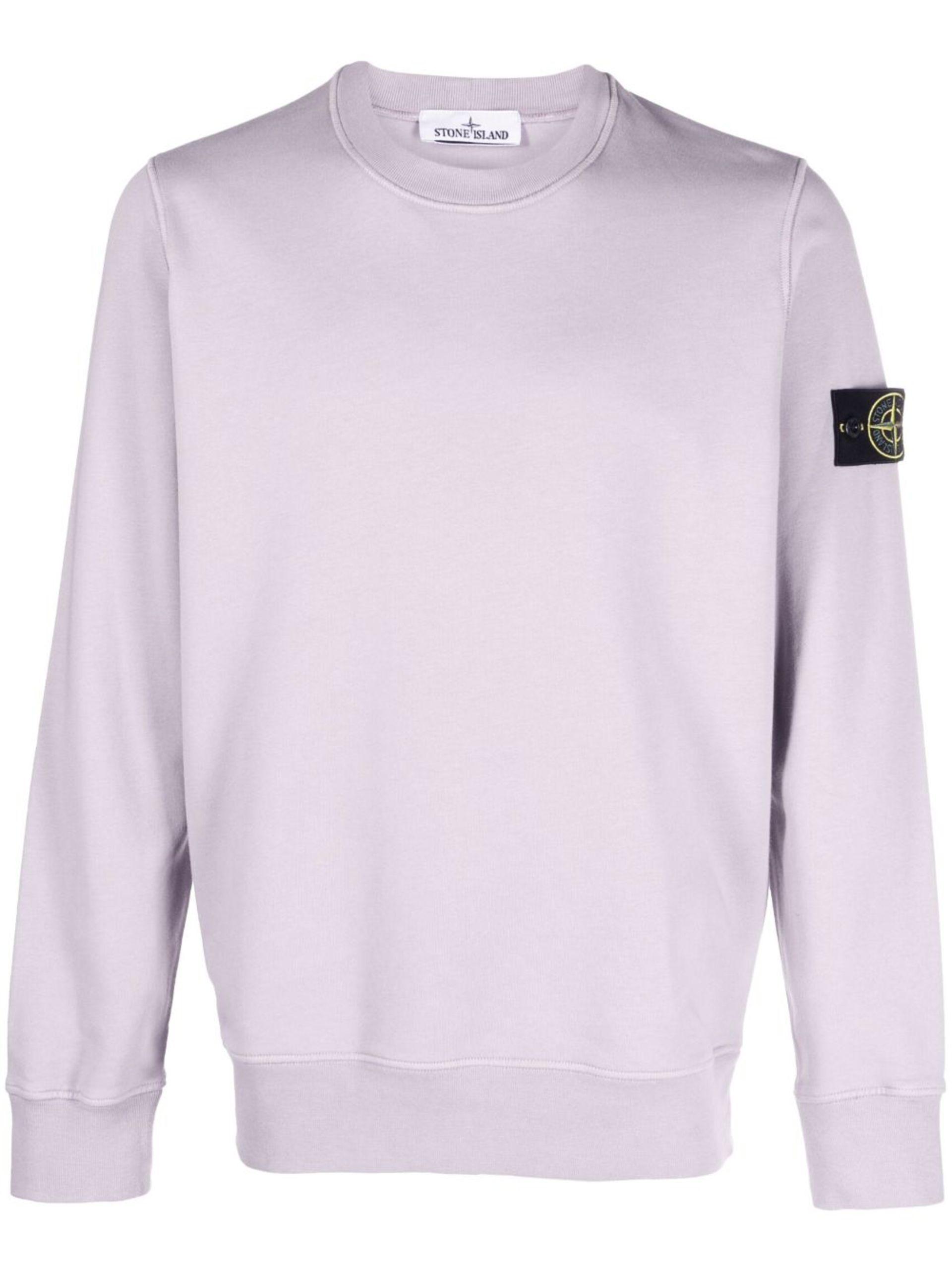 Stone island lavender discount sweatshirt