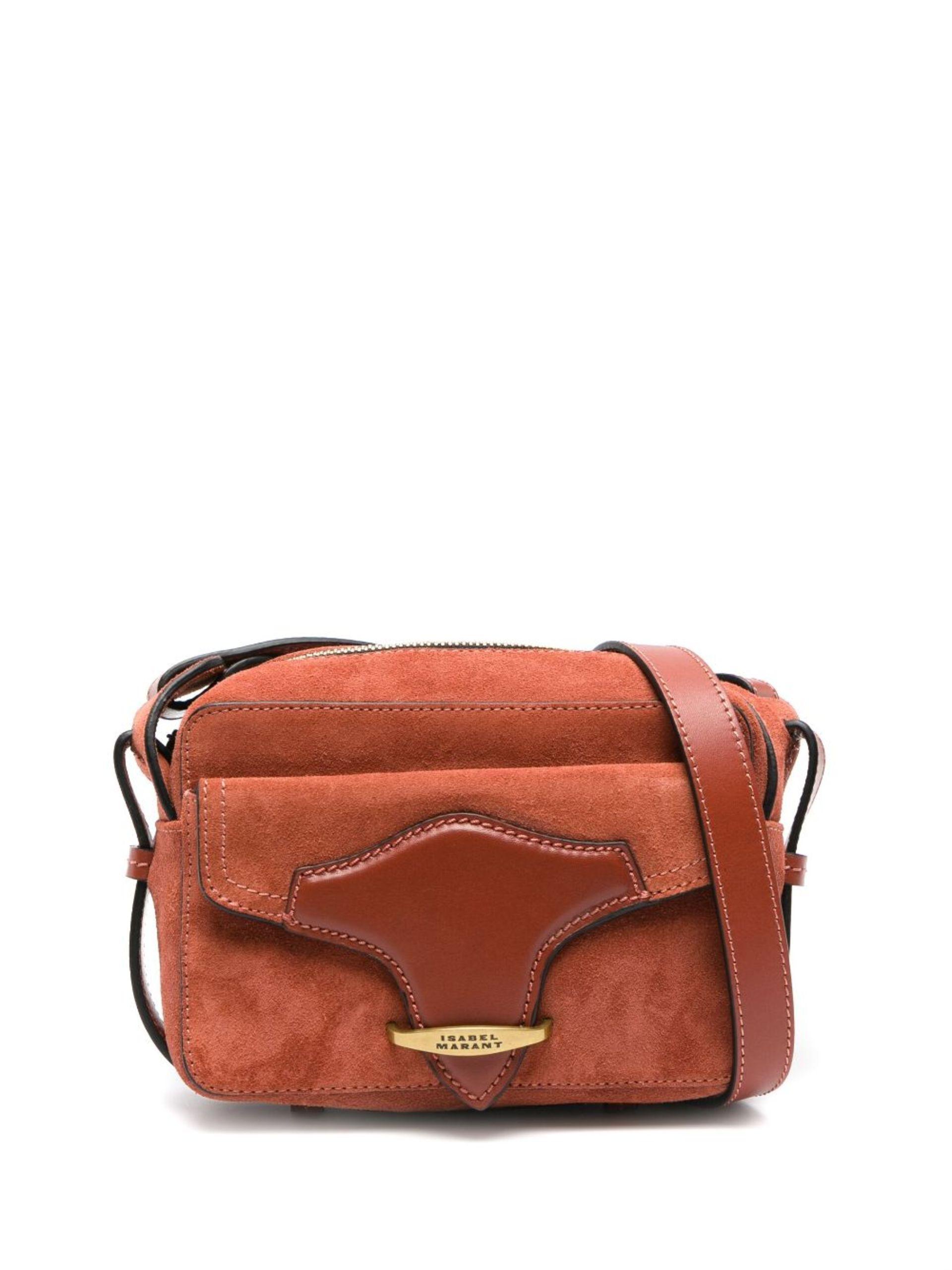 Isabel Marant Wasy Suede Crossbody Bag - Women's - Calf Leather/cotton ...