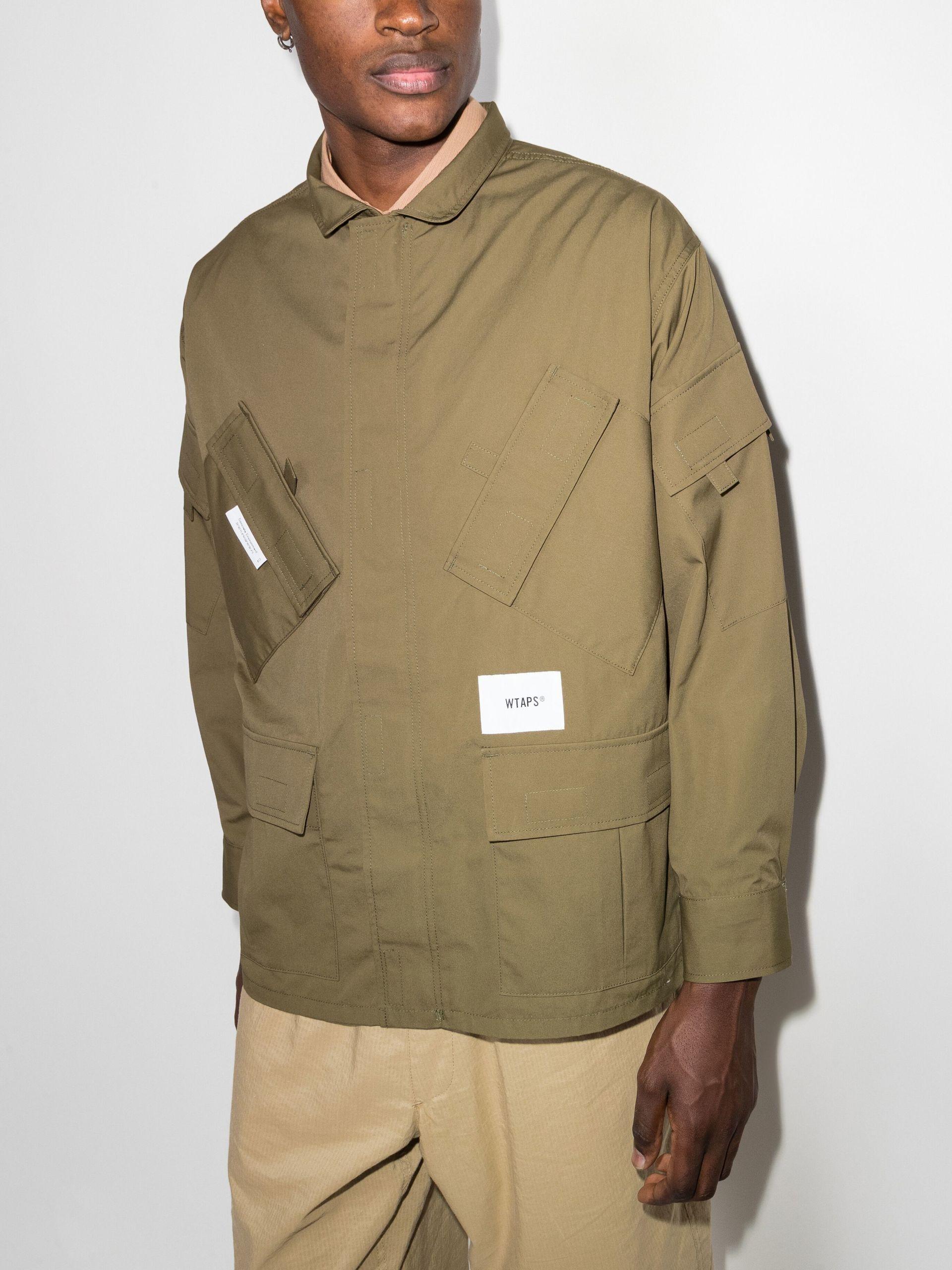 WTAPS Conceal Military Jacket in Green for Men | Lyst