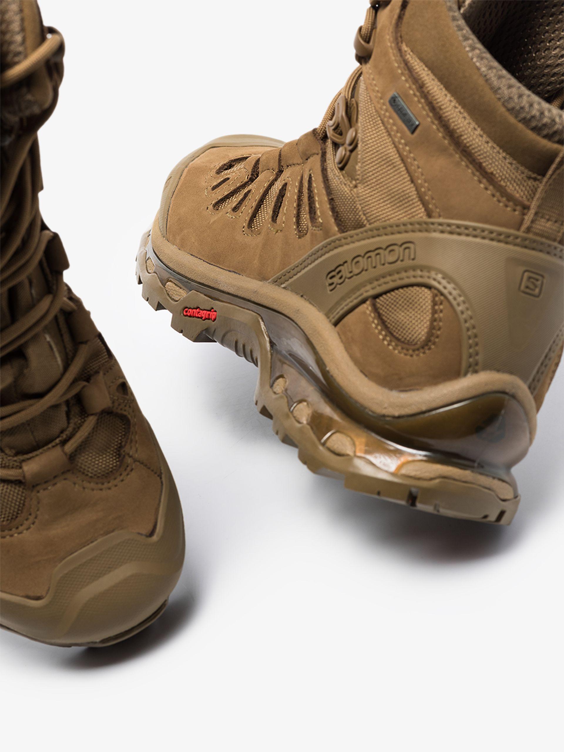 Salomon Lab Quest 4d 3 Gtx Hiking Boots in Brown | Lyst UK