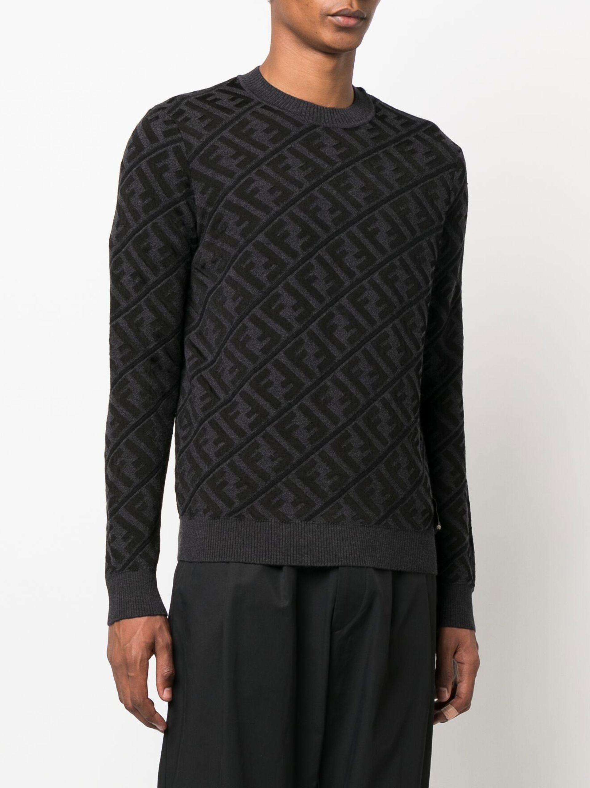 Fendi ff logo jumper sale