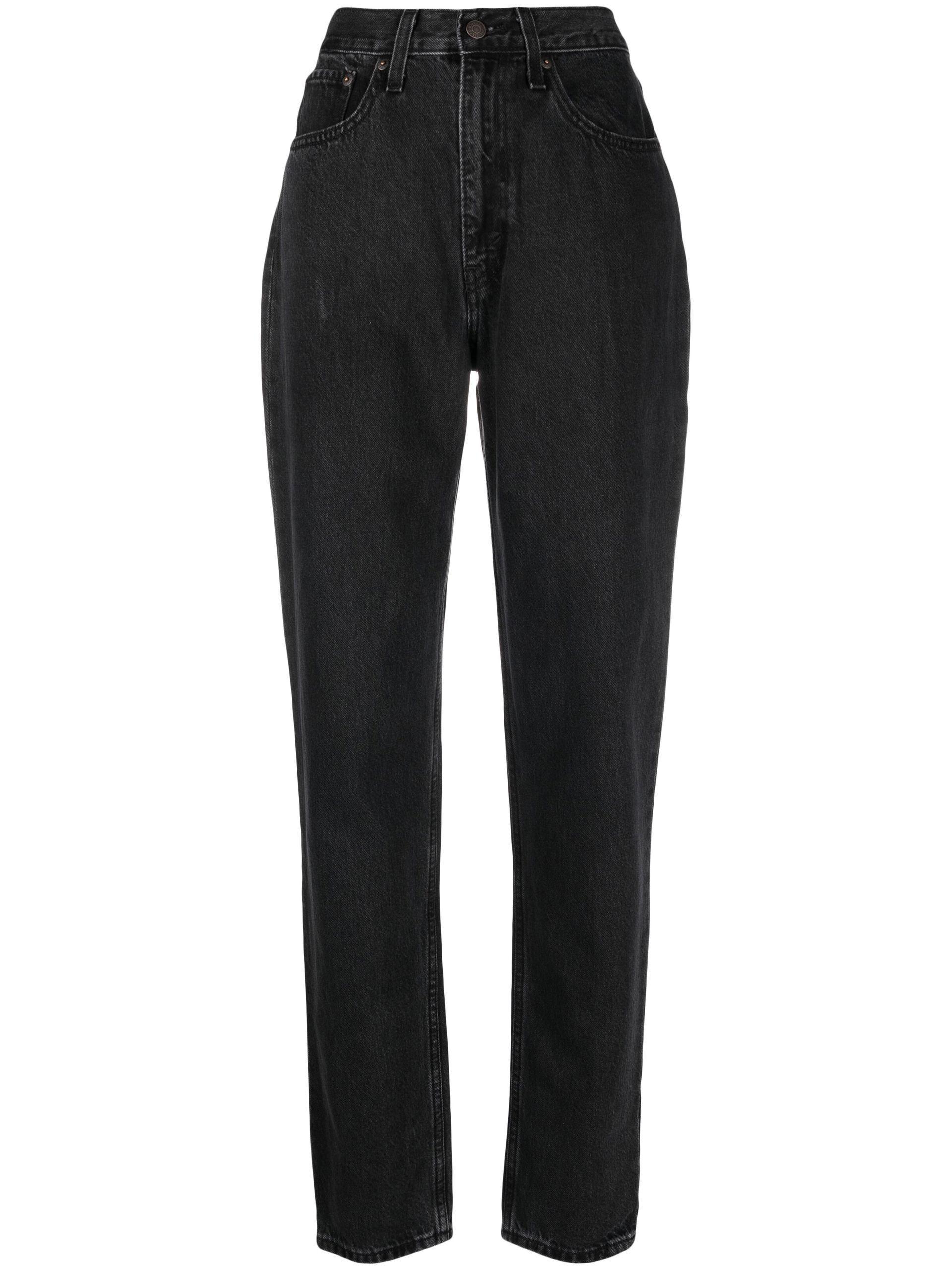 Levi's '80s Mom Tapered Jeans in Black | Lyst