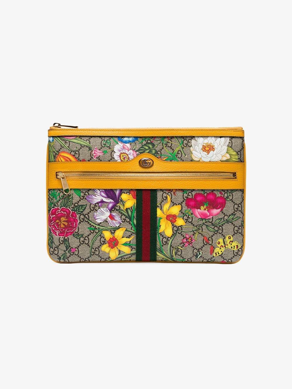 Gucci ophidia floral wallet sales