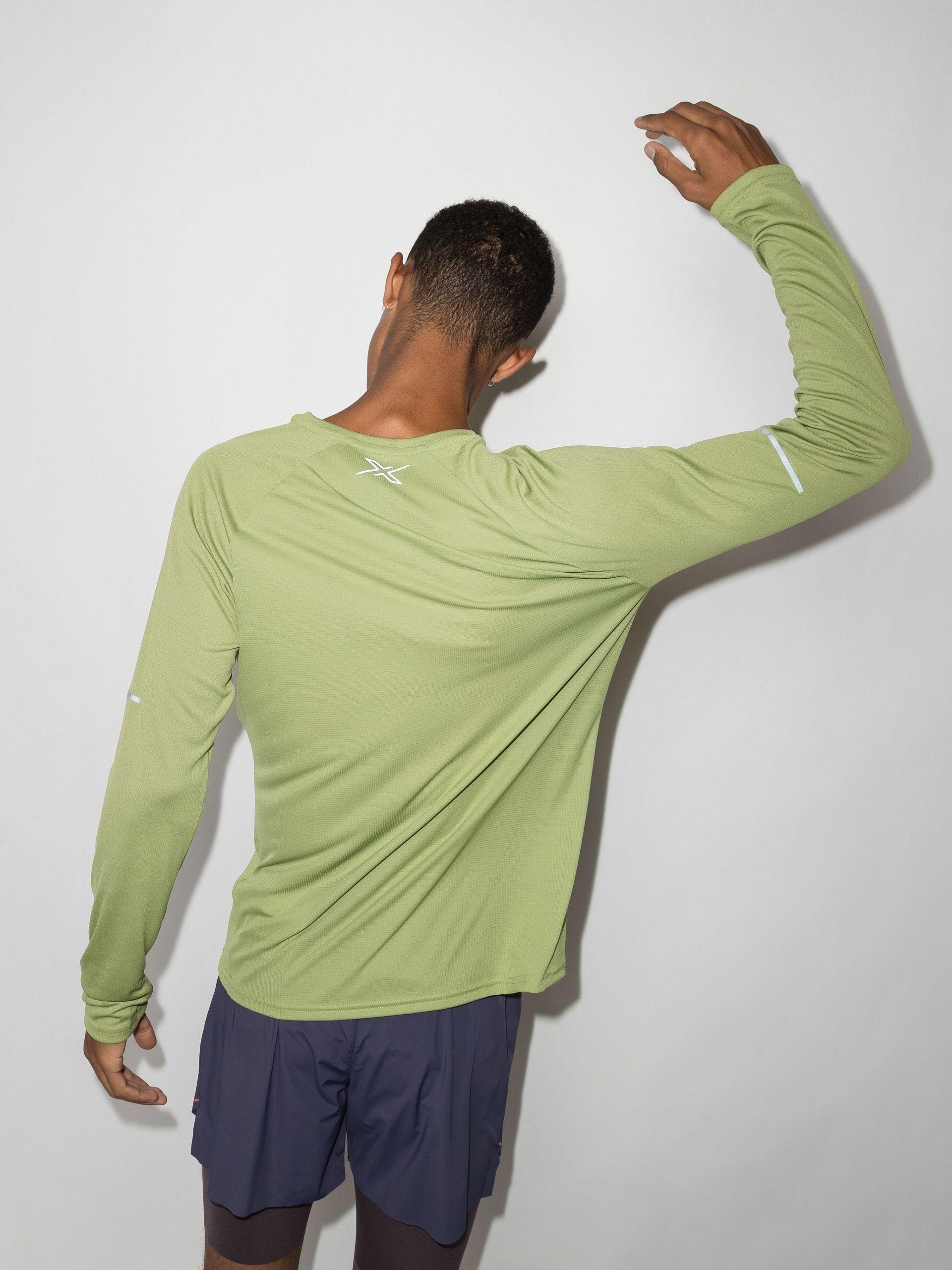 2XU Green Long Sleeve T-shirt for Men Lyst