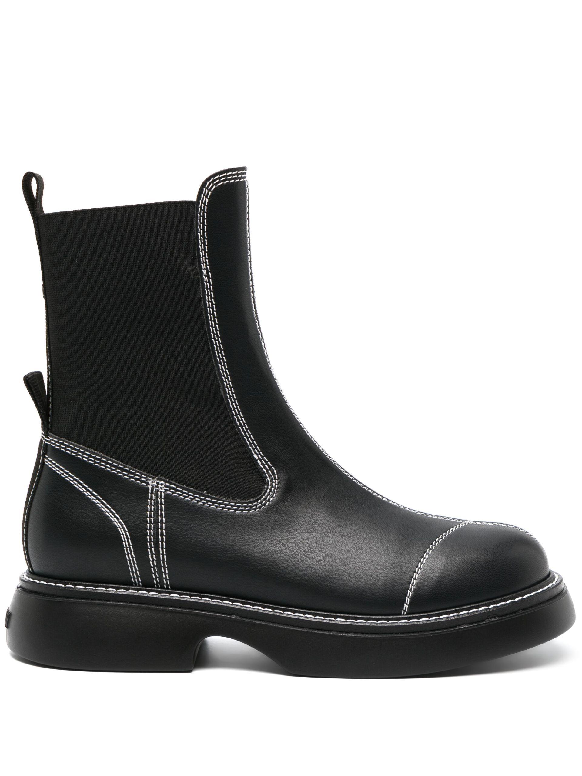 Ganni Boots Black Lyst