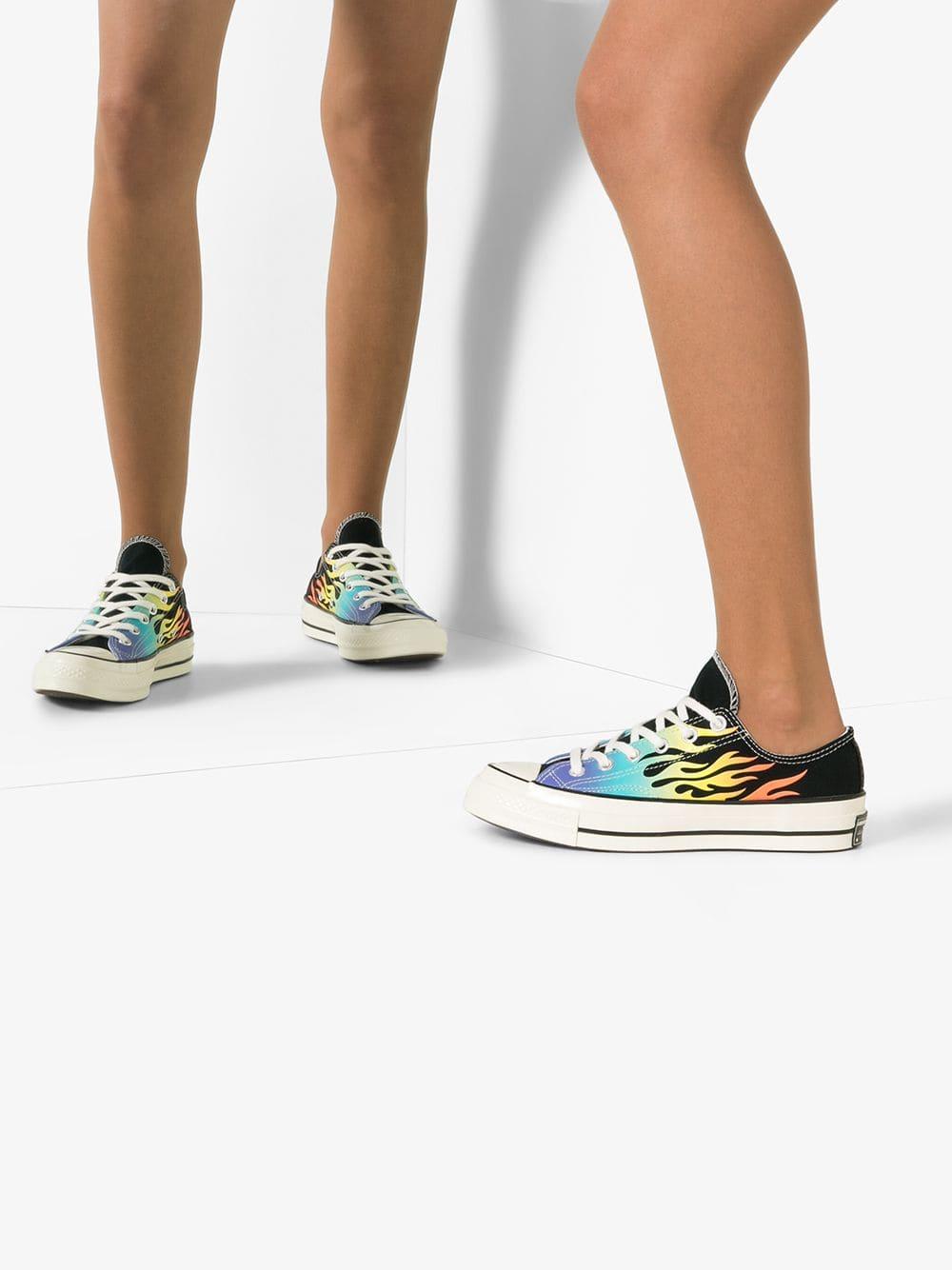 Converse Chuck 70 Archive Flame Print Oxfords | Lyst