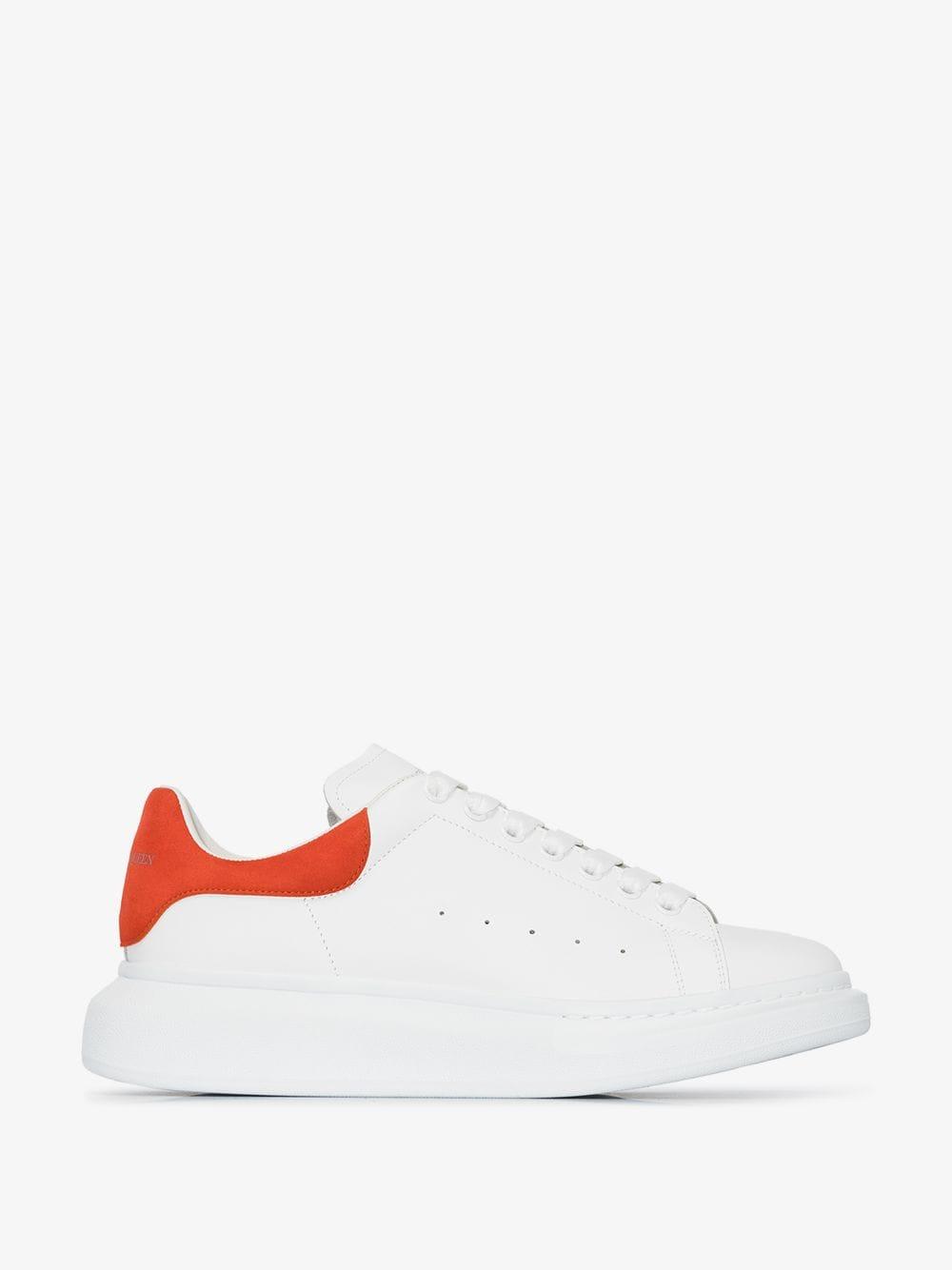 alexander mcqueen trainers orange