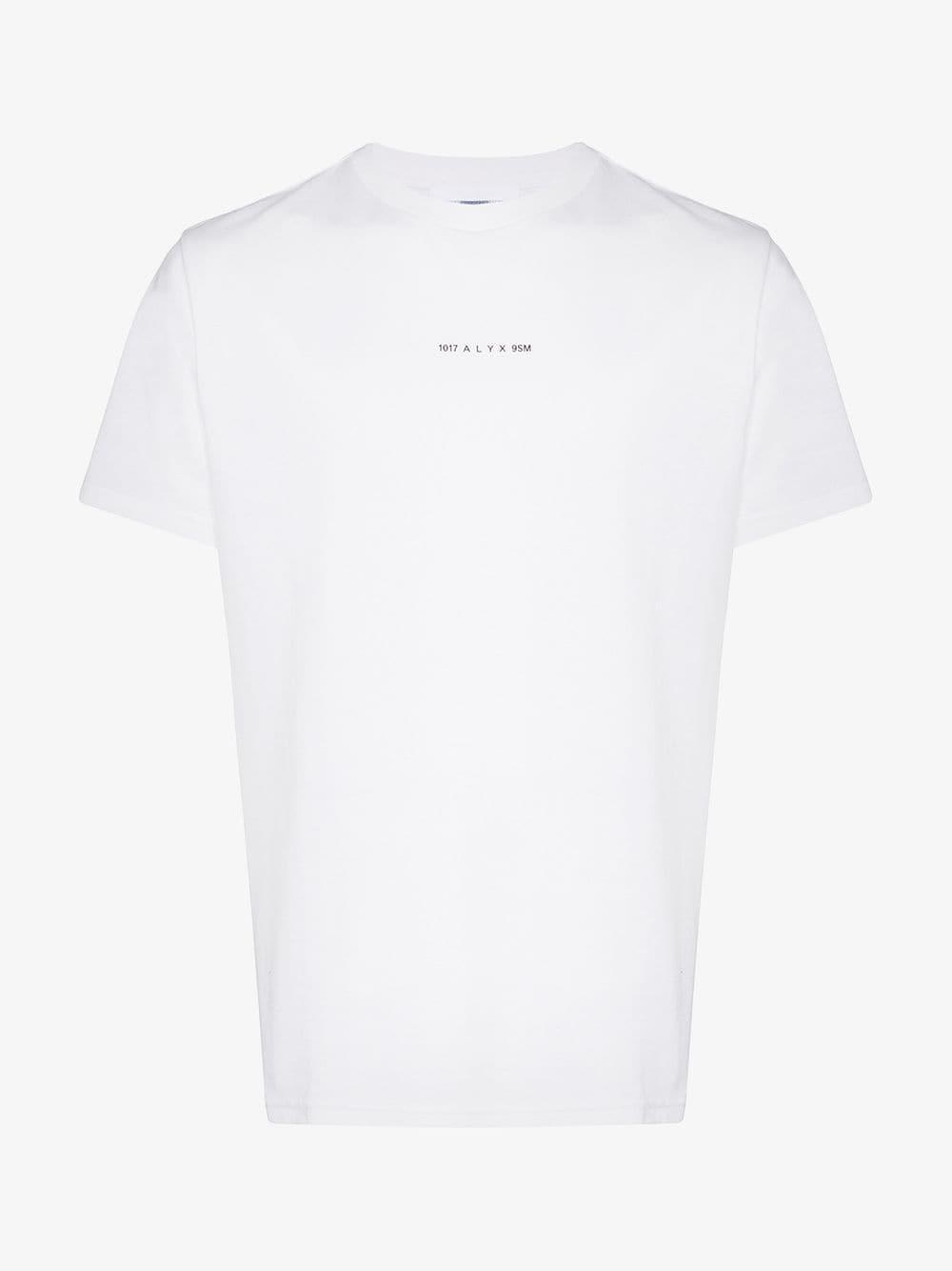 1017 ALYX 9SM Cotton Ex Nihilo Logo-print T-shirt in White for Men - Lyst