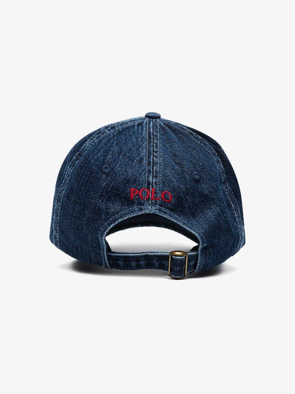 polo denim cap