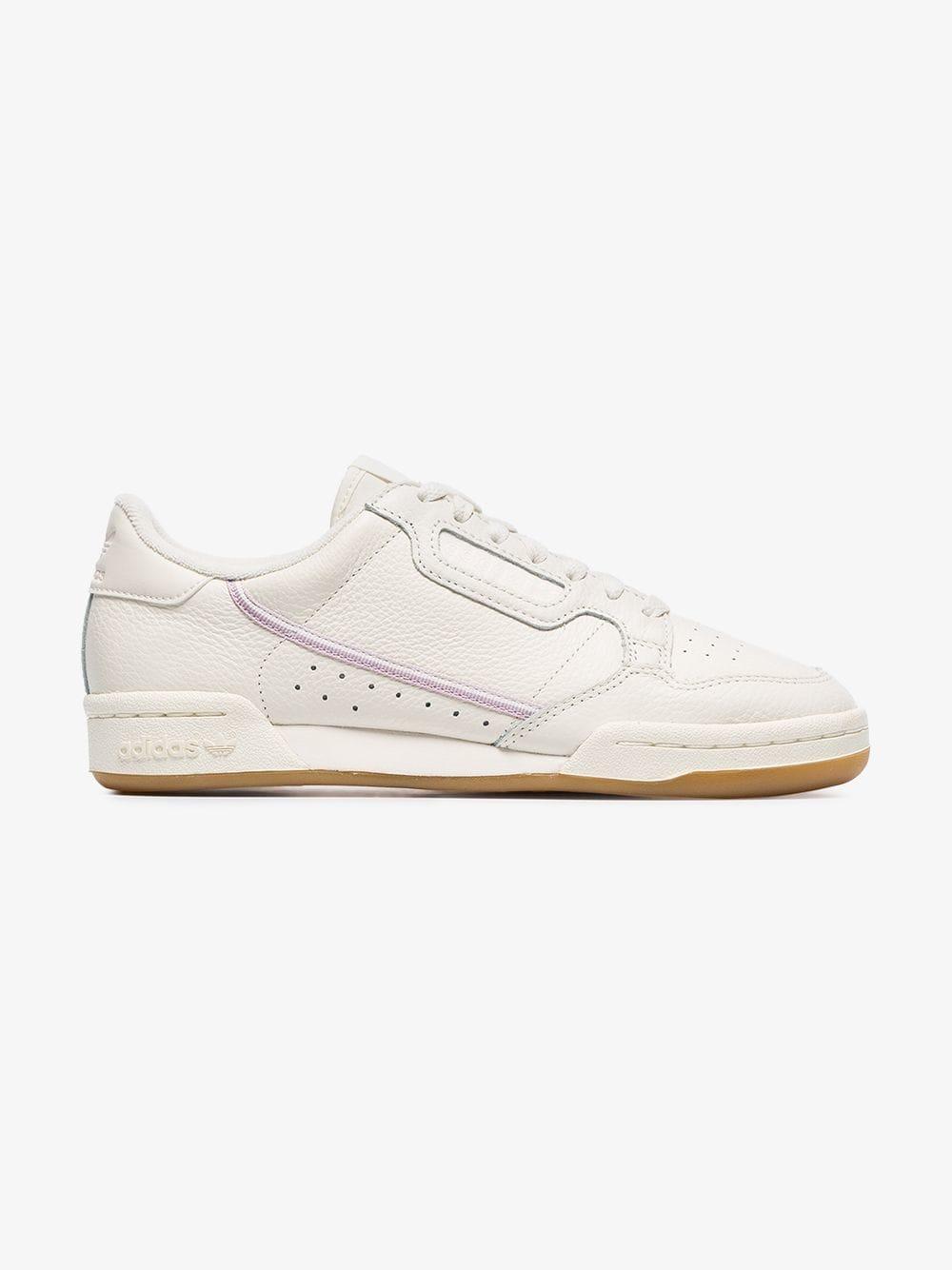 adidas continental 80s white