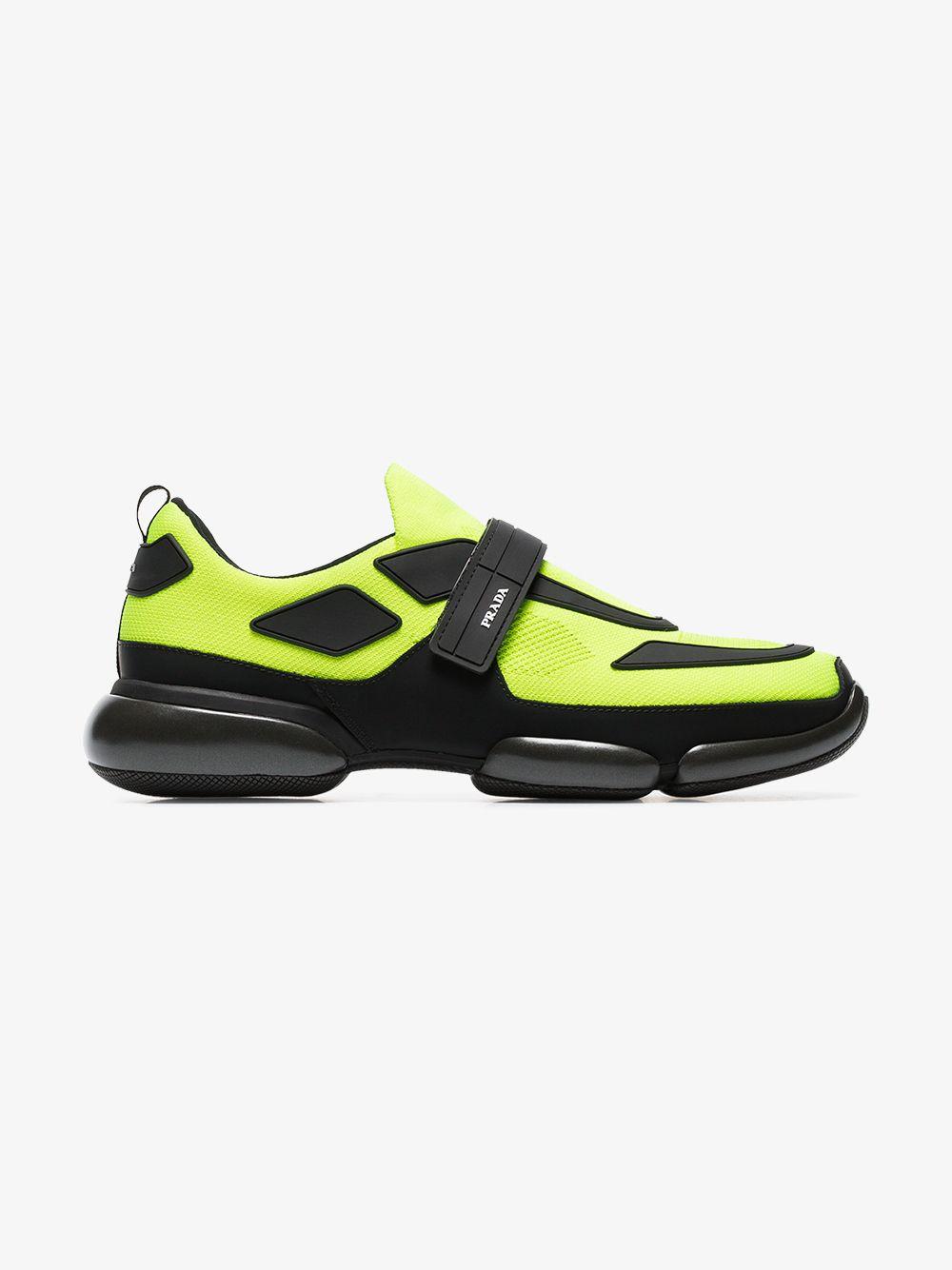 prada neon shoes