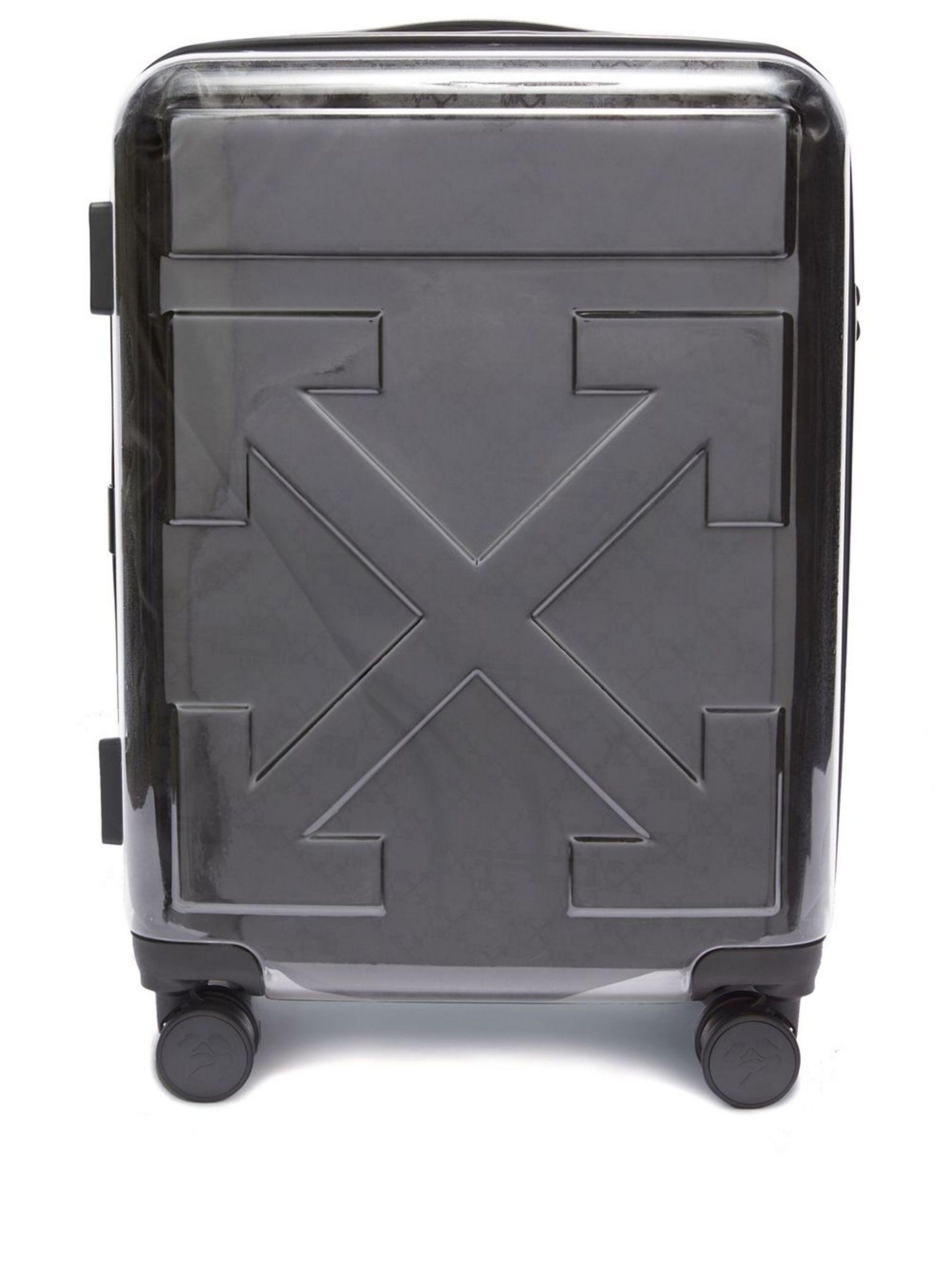 OffWhite c/o Virgil Abloh Offwhite Cabin Luggage Transparent in Grey