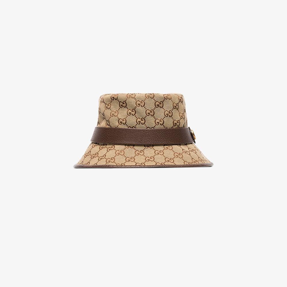 Gucci Canvas GG Supreme Fedora Bucket 