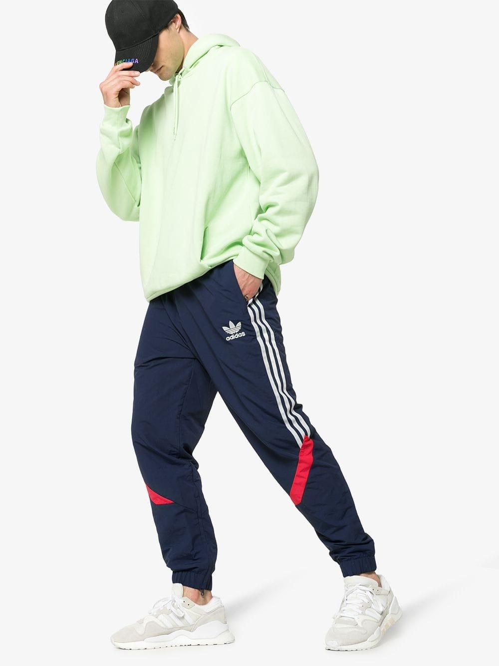 adidas pants red stripes