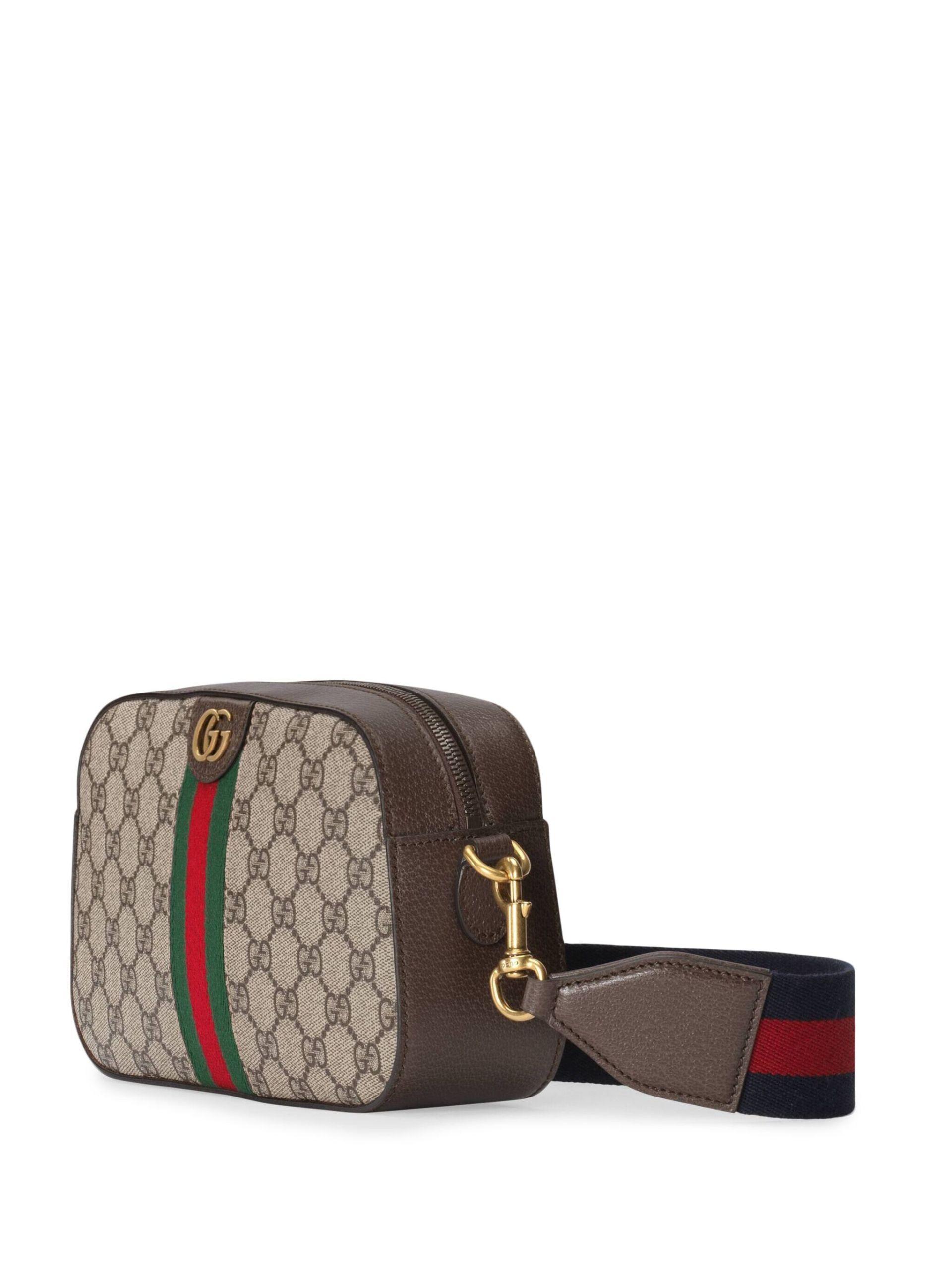 Gucci Messenger Ophidia Brown Gg Supreme Canvas Shoulder Bag - MyDesignerly