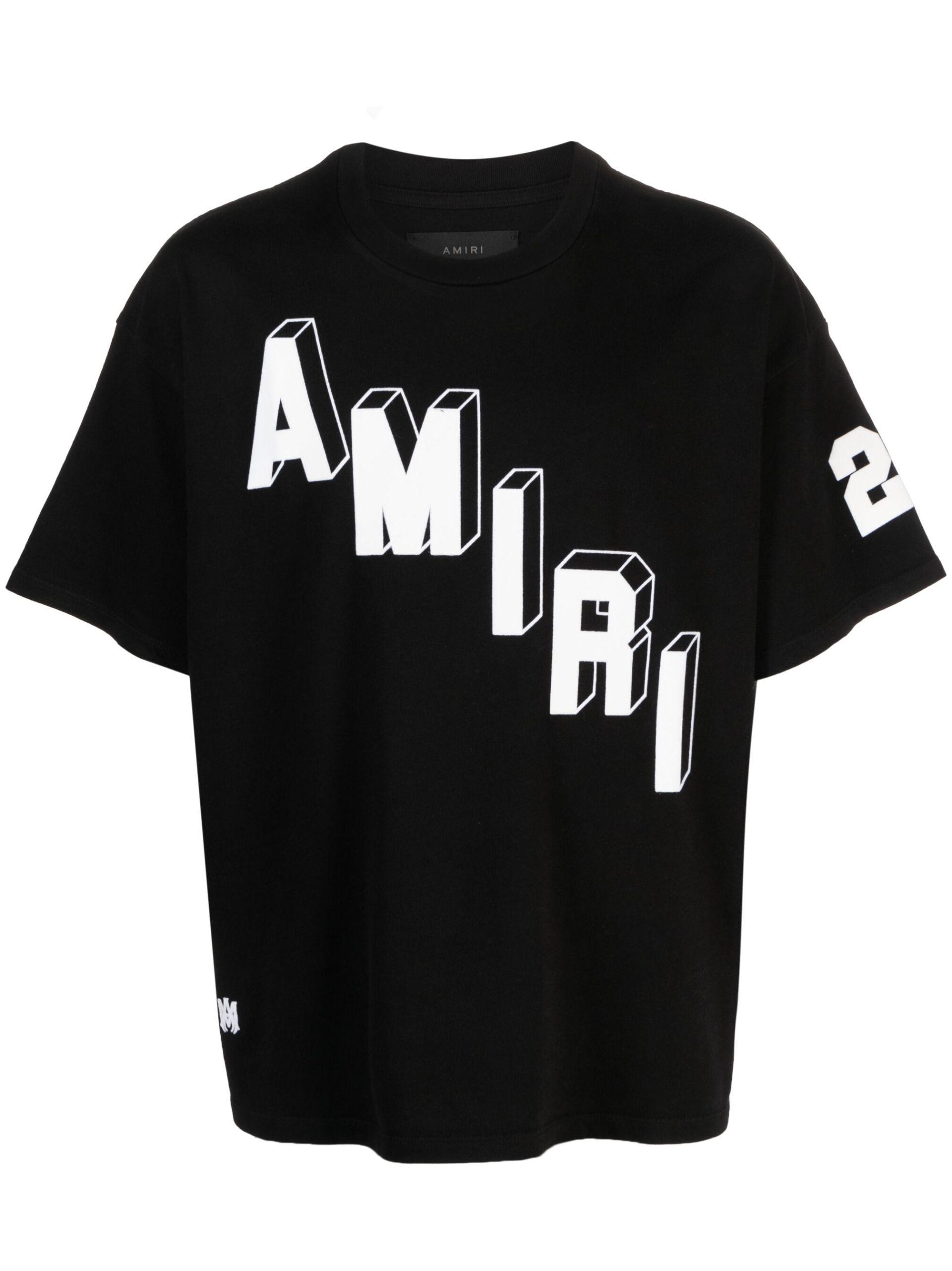 【AMIRI】MA スケーターロゴ刺繍クルーネックTシャツ AMIRI☆ma logo embroidered t-shirt