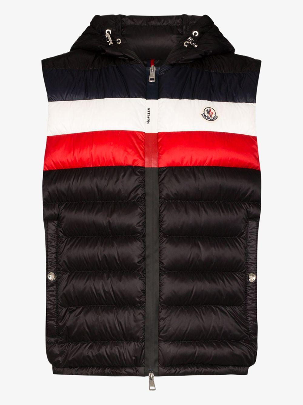 Moncler Synthetic 'timothy' Hooded Padded Gilet Black for Men - Save 46% -  Lyst