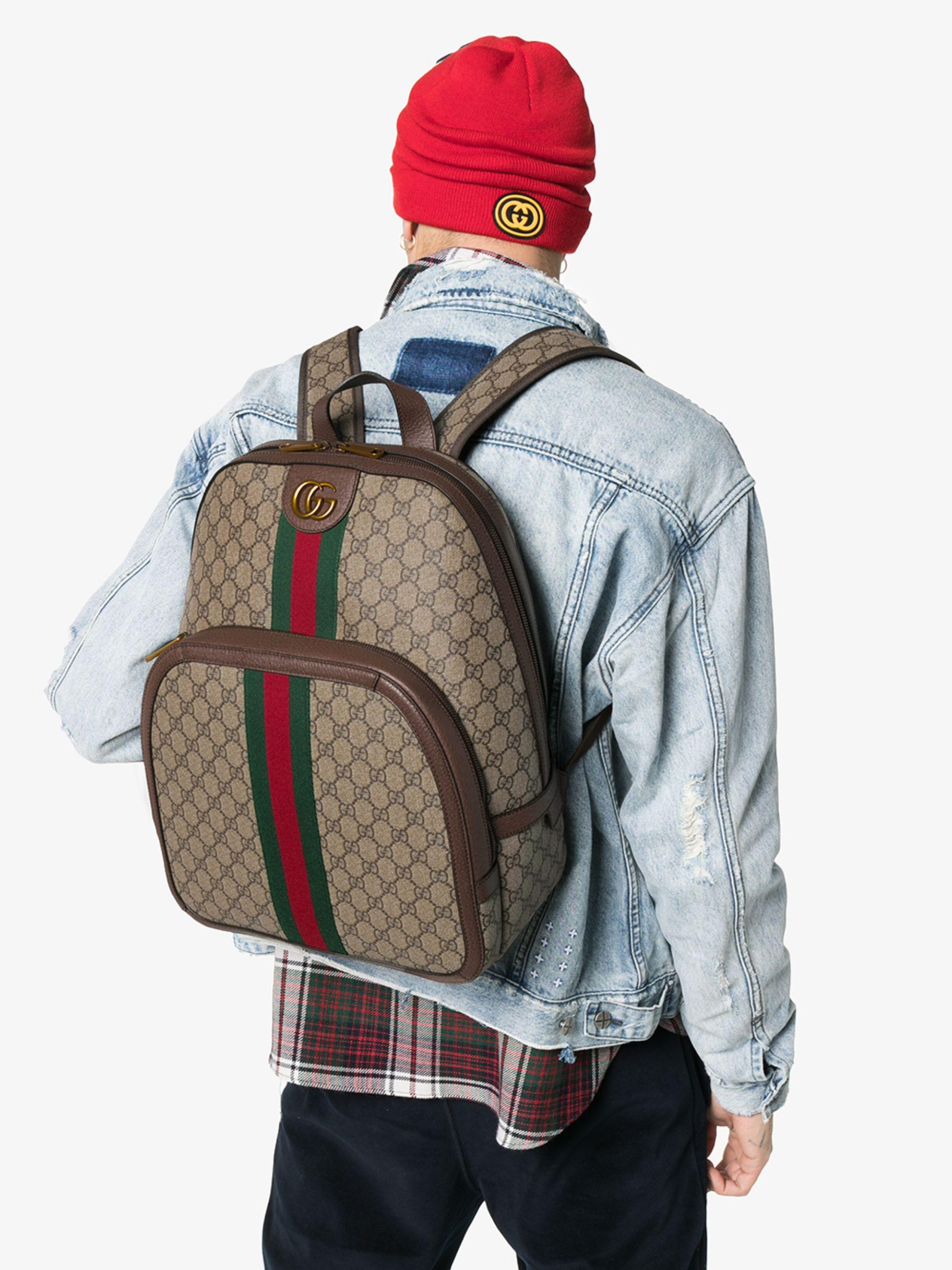 Gucci backpack medium sale