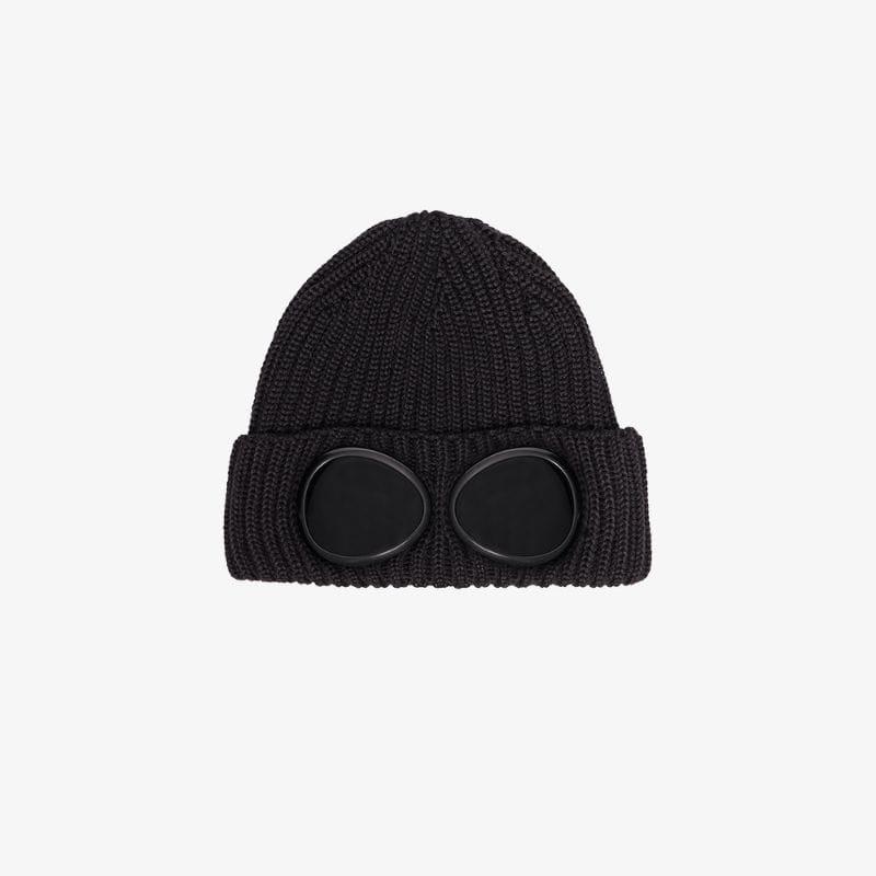 black cp beanie