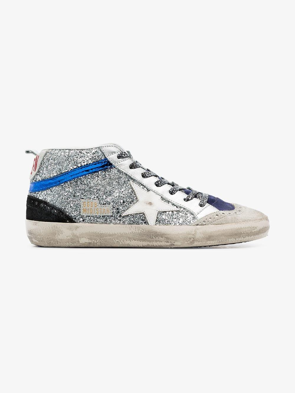 golden goose glitter mid star