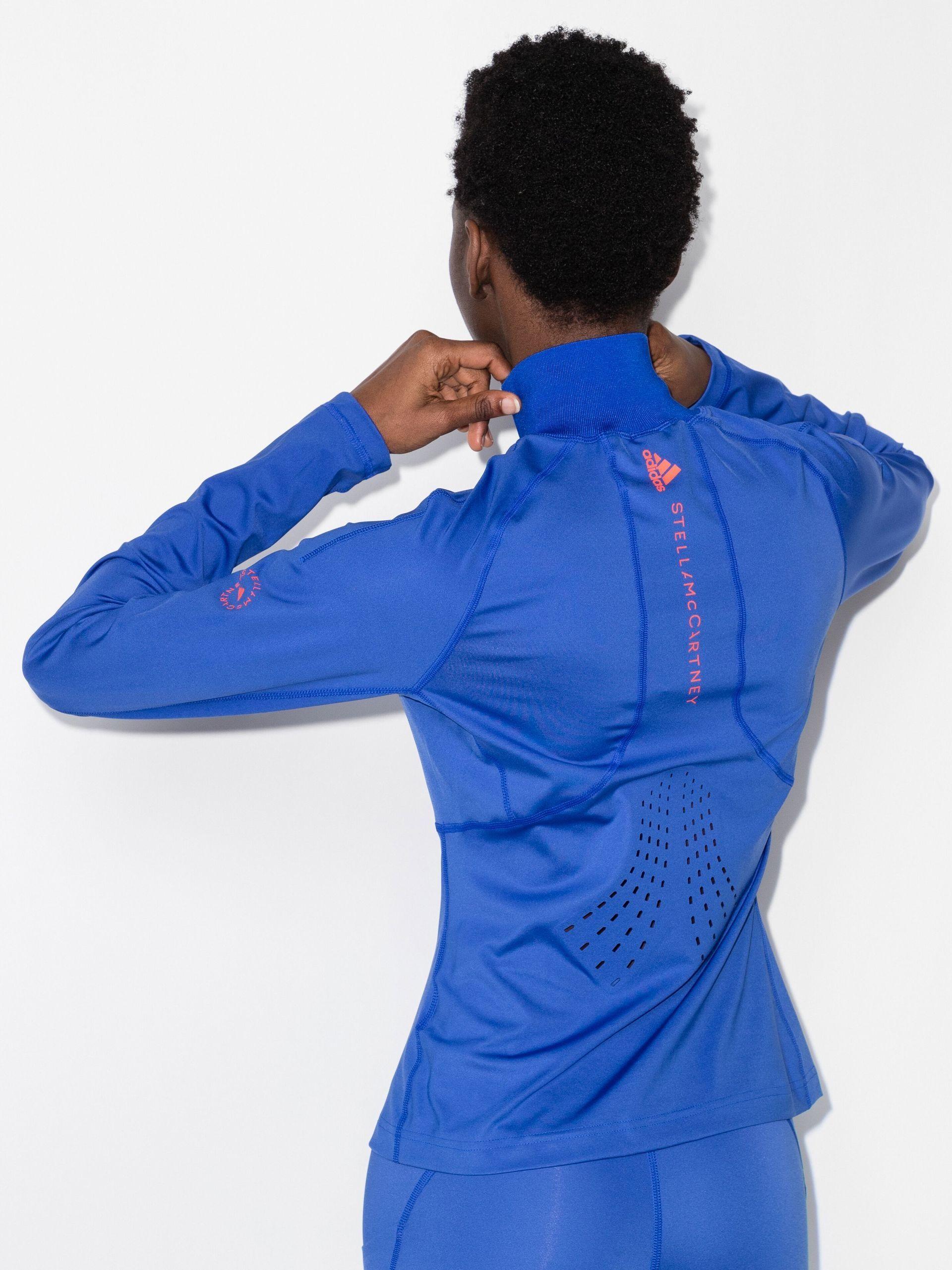 adidas By Stella McCartney Truepurpose Mid-layer Track Jacket in Blue | Lyst