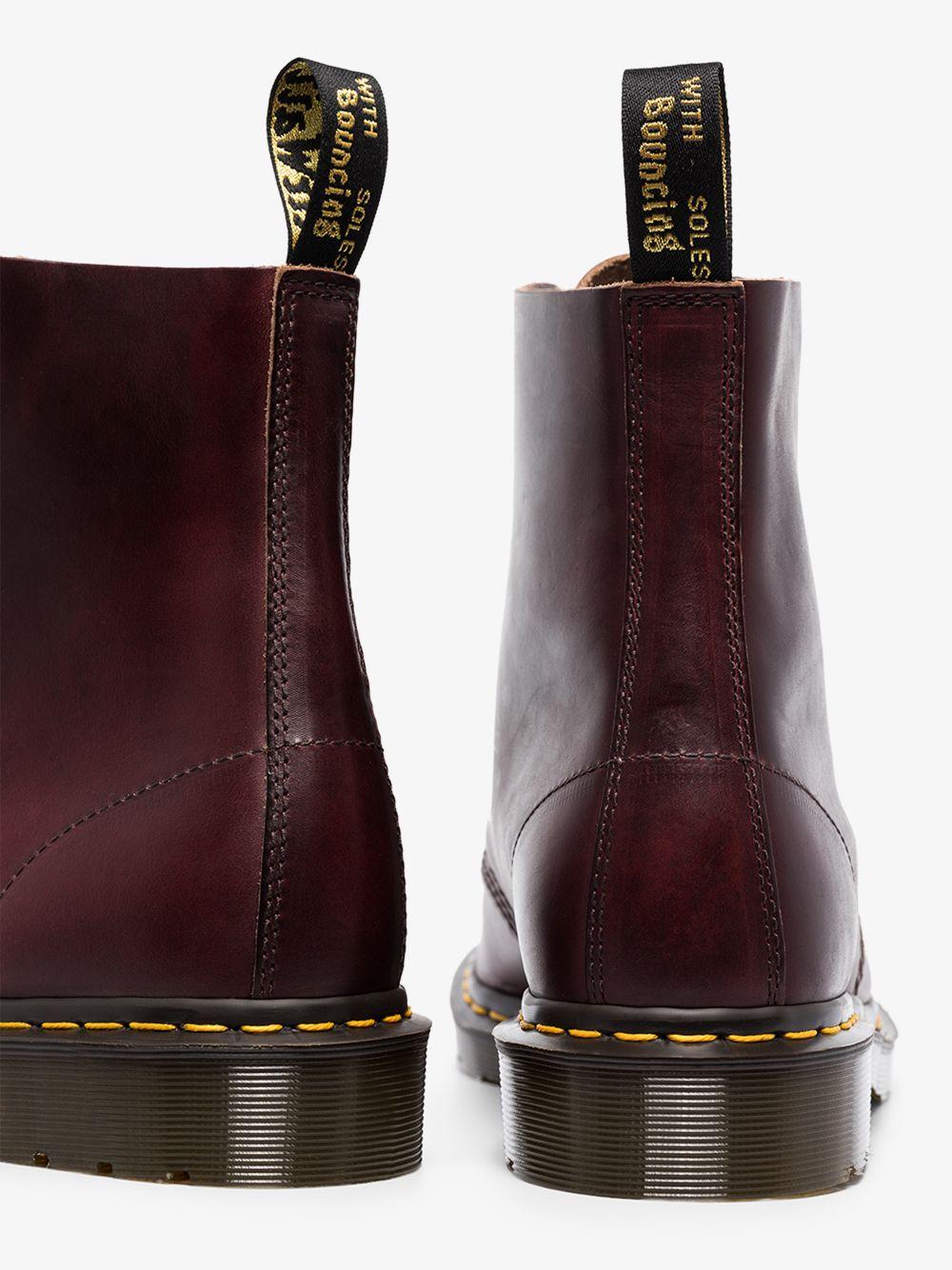 dr martens 1460 w red vintage