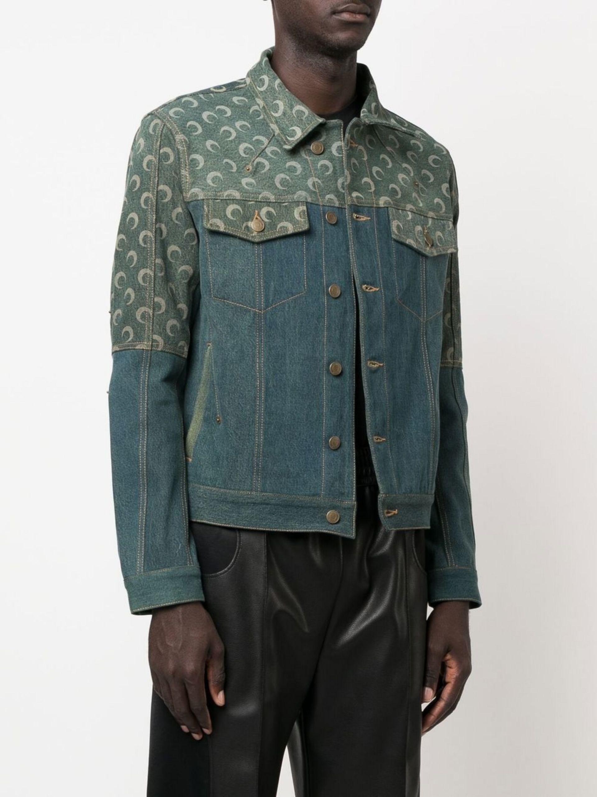 Louis Vuitton Monogram Workwear Denim Jacket Green for Men