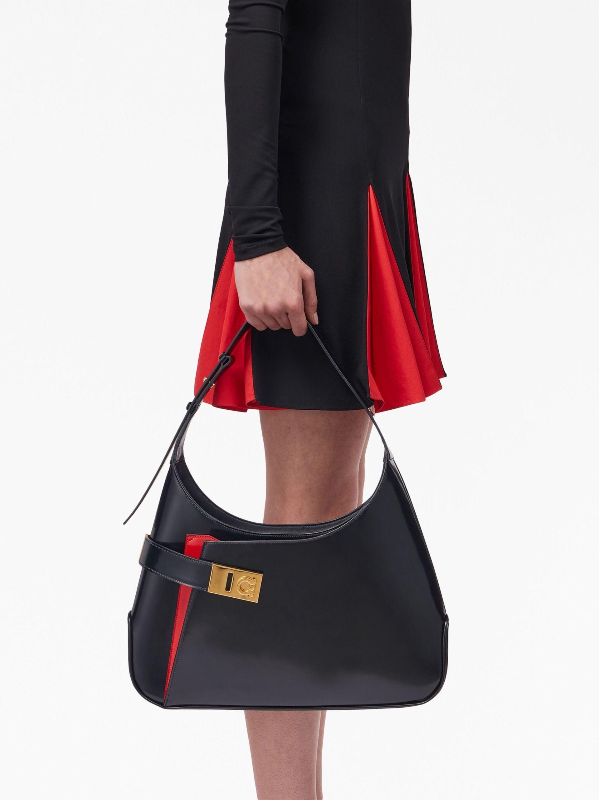 FERRAGAMO Leather shoulder bag, Women's Bags