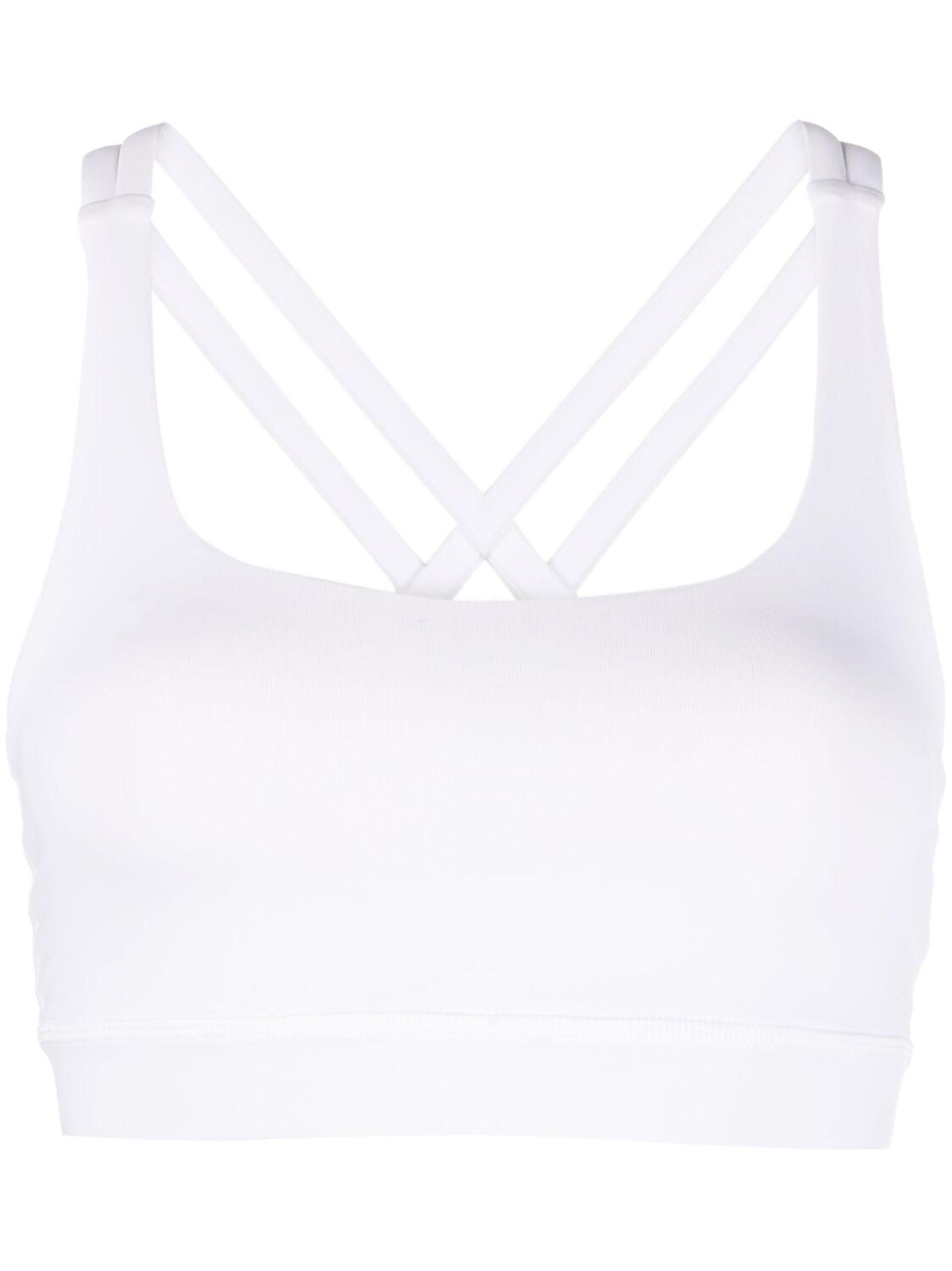 lululemon athletica Energy Sports Bra - Women's - Lycra/nylon/polyester in  White