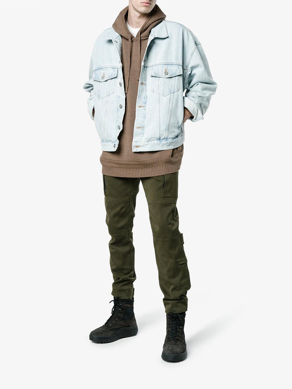 yeezy classic jean jacket