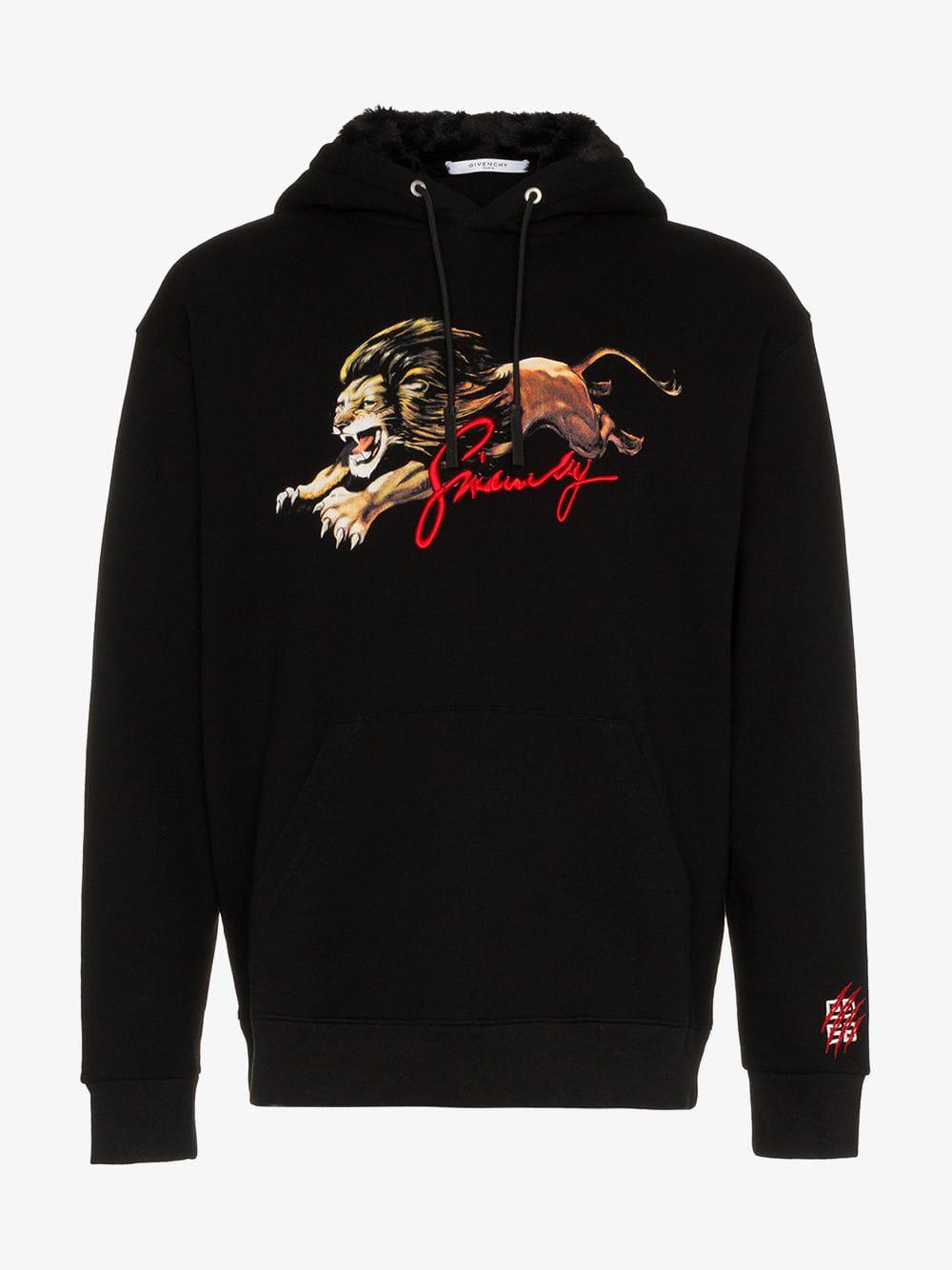 gucci hoodie lion
