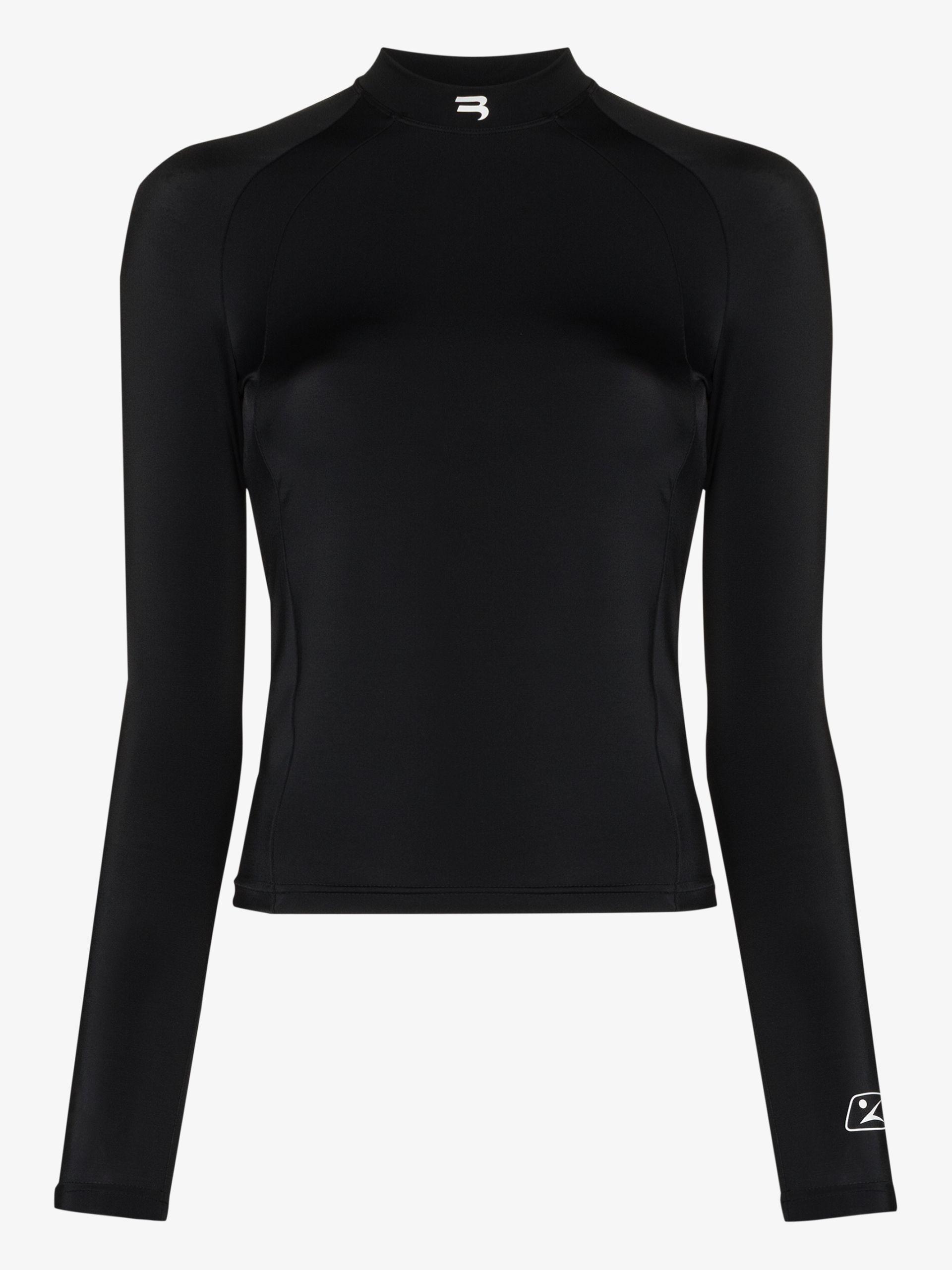 balenciaga mock neck shirt