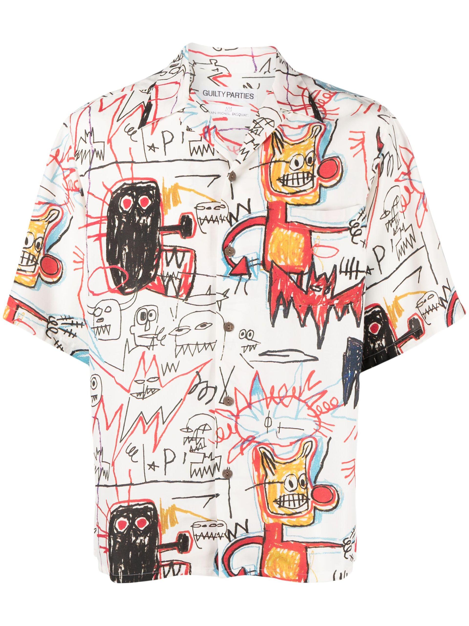 Wacko Maria Jean-Michel Basquiat Type 4 Hawaiian Shirt One