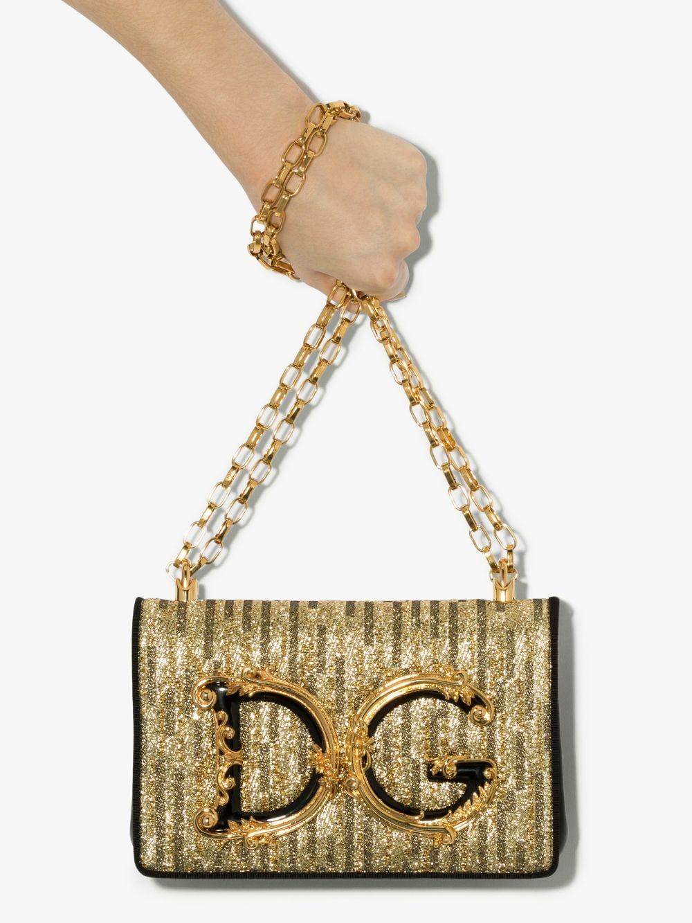 Dolce & Gabbana D&g Girls Shoulder Bag in Metallic | Lyst