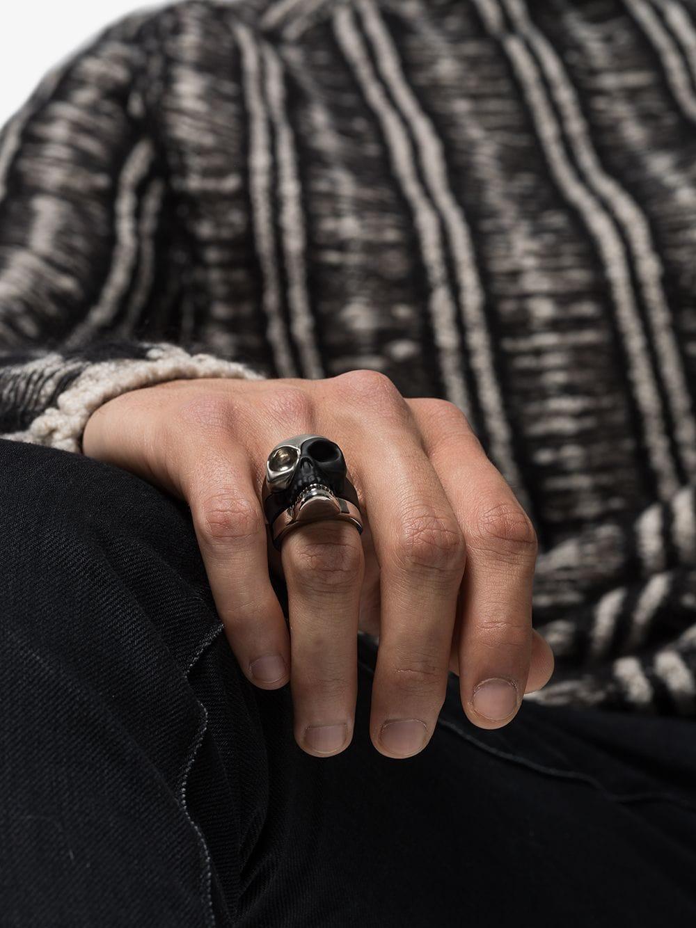 alexander mcqueen mens rings
