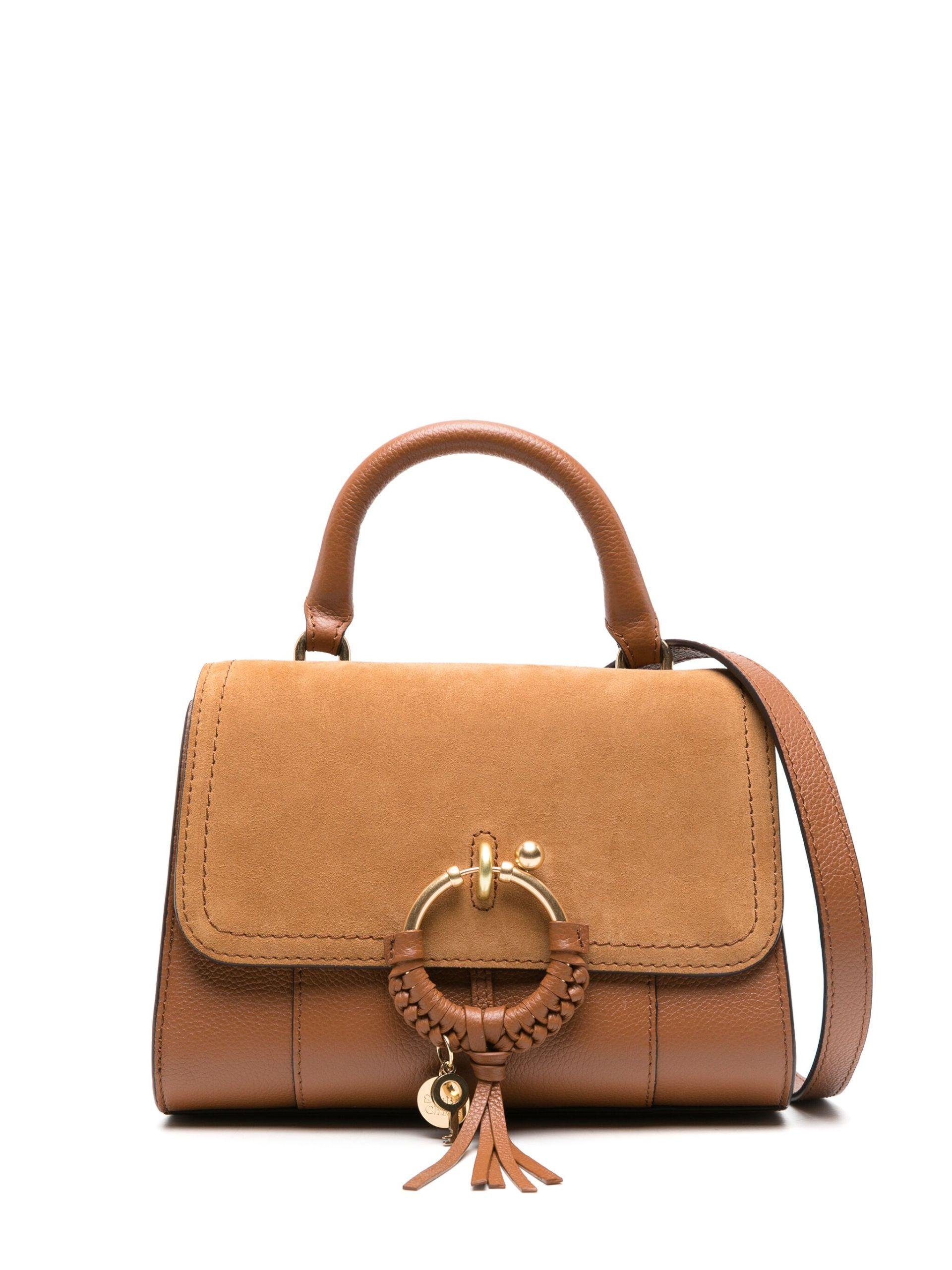 See By Chloé Joan Ladylike Leather Tote Bag in Brown | Lyst