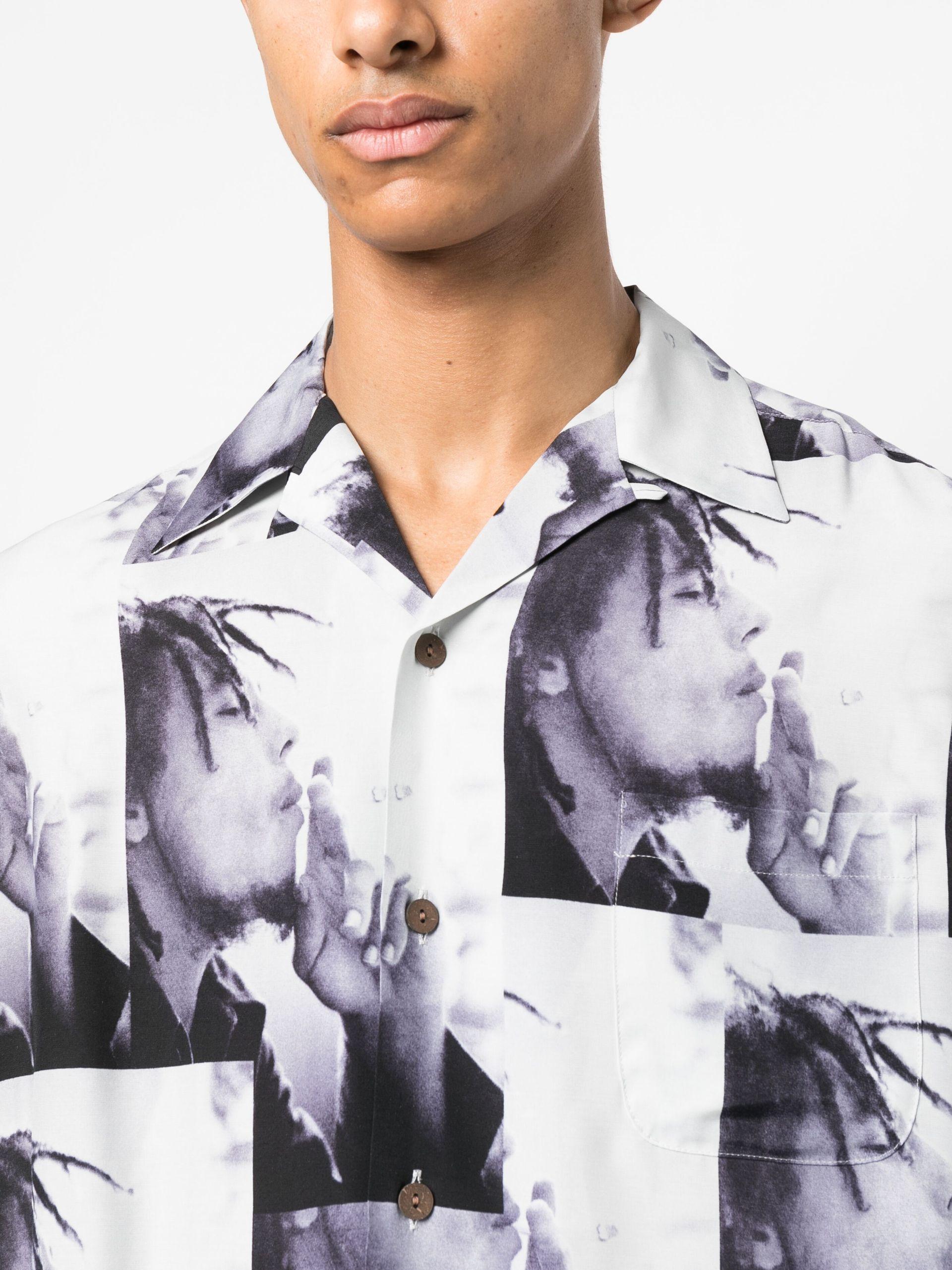 ワコマリアBOB MARLEY HAWAIIAN SHIRT (TYPE 2) tic-guinee.net
