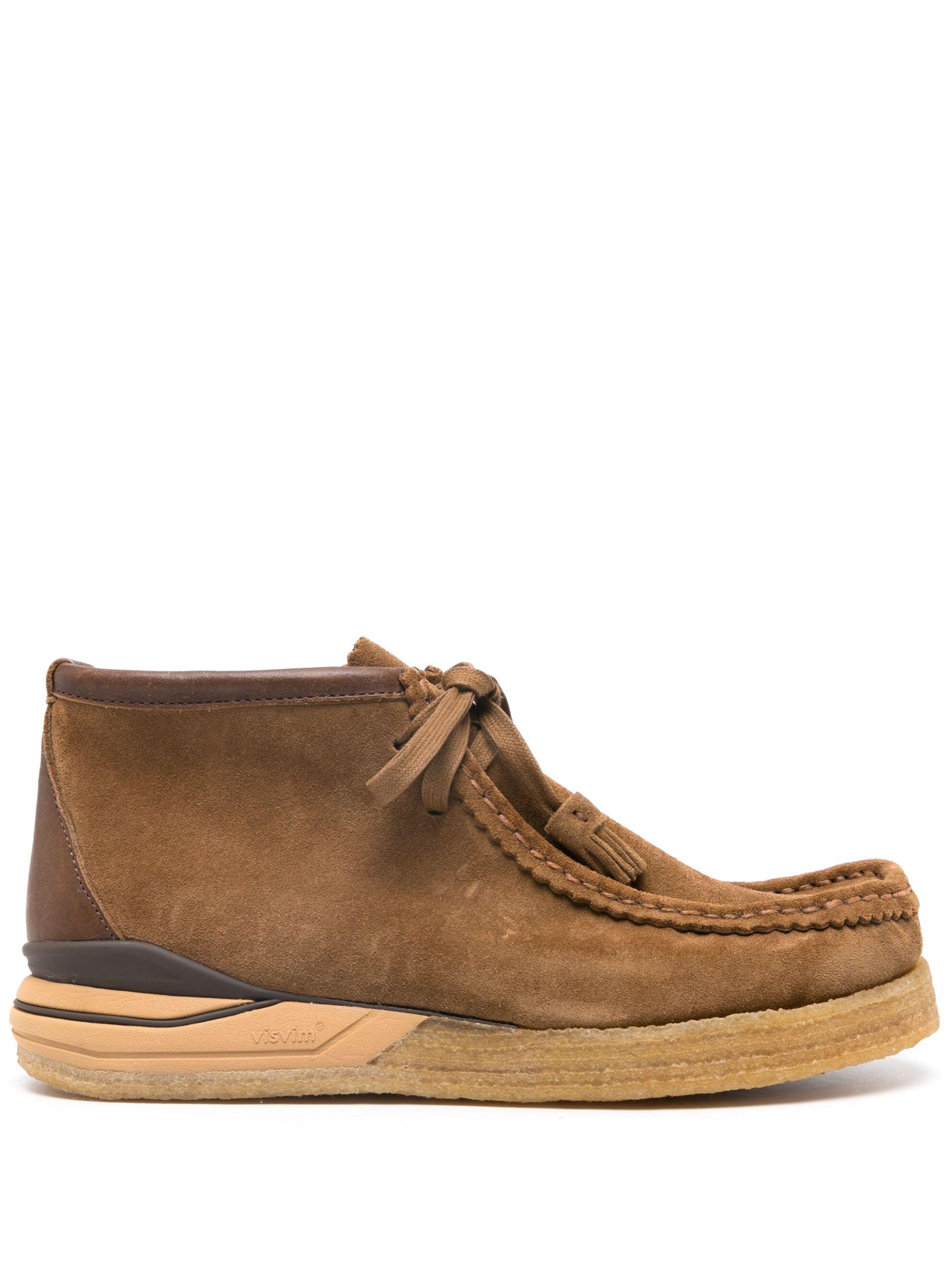 Visvim Beuys Trekker-folk Suede Boots in Brown for Men | Lyst