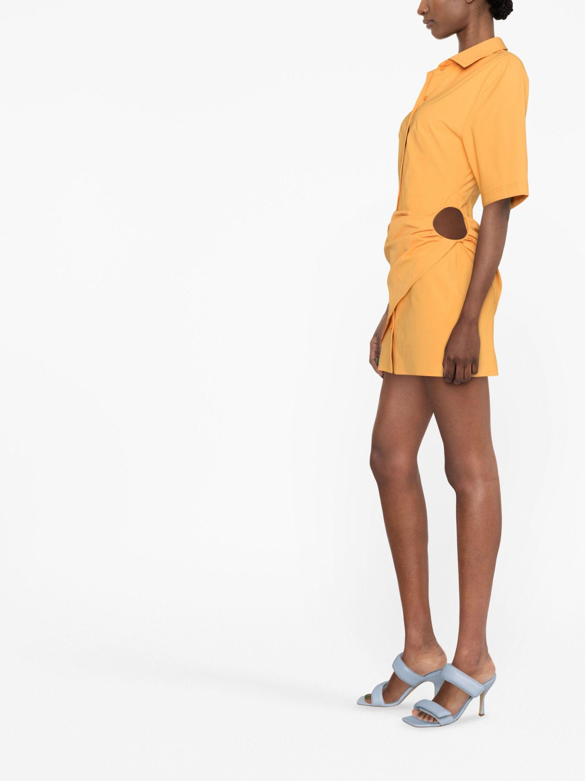 Jacquemus La Robe Camisa in Orange | Lyst