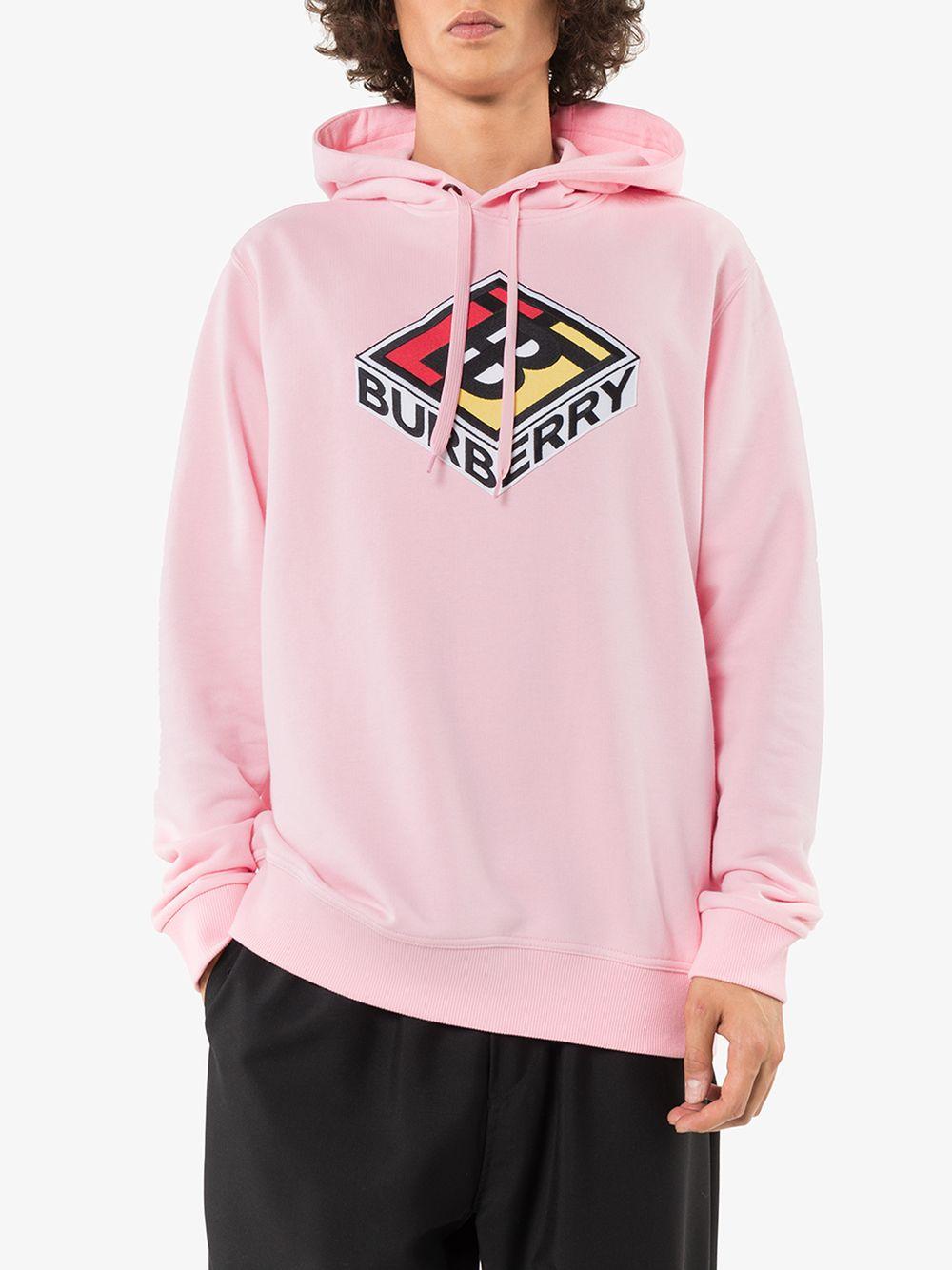 burberry pink sweatshirt