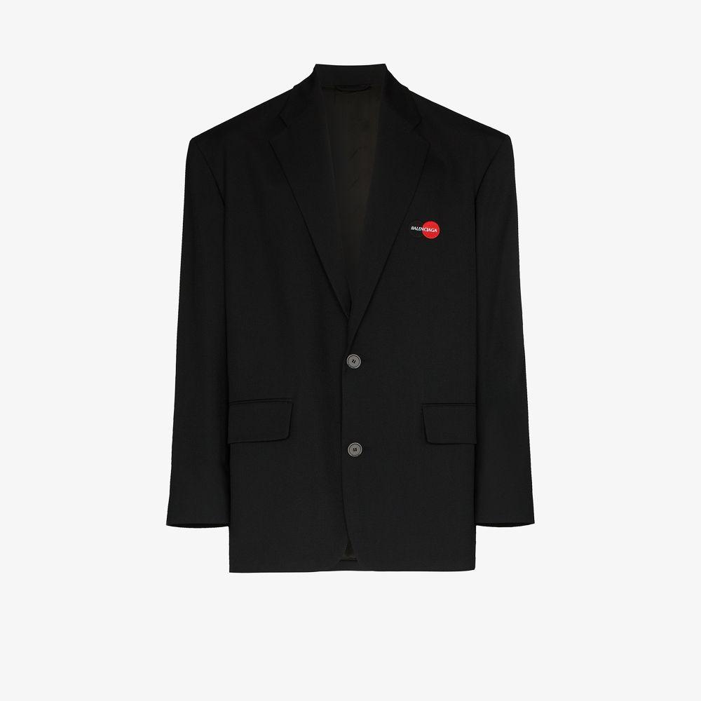 Balenciaga Uniform Logo Boxy Jacket for Men | Lyst