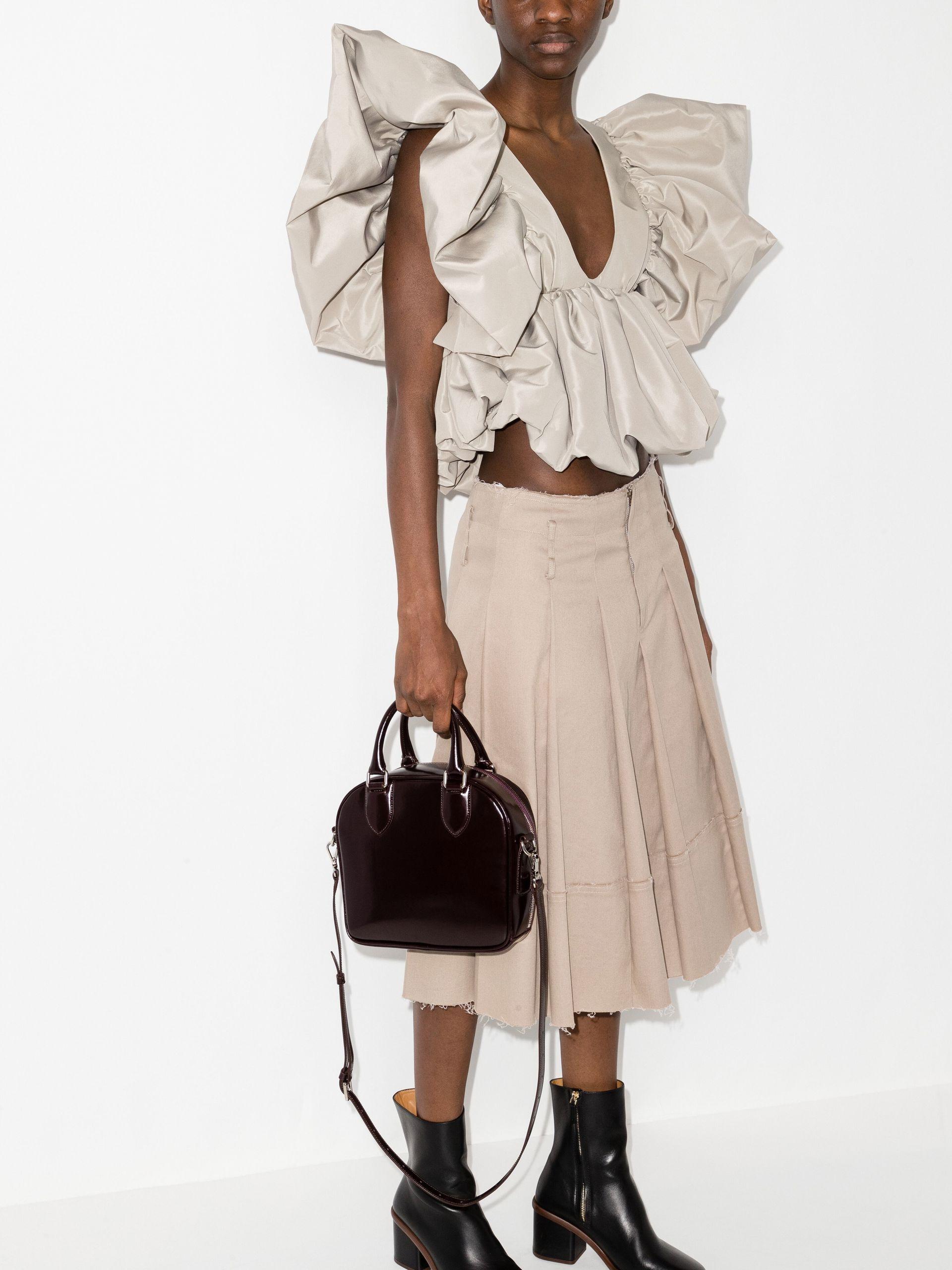 Kika Vargas x Target + Scallop Edge Wrap Top