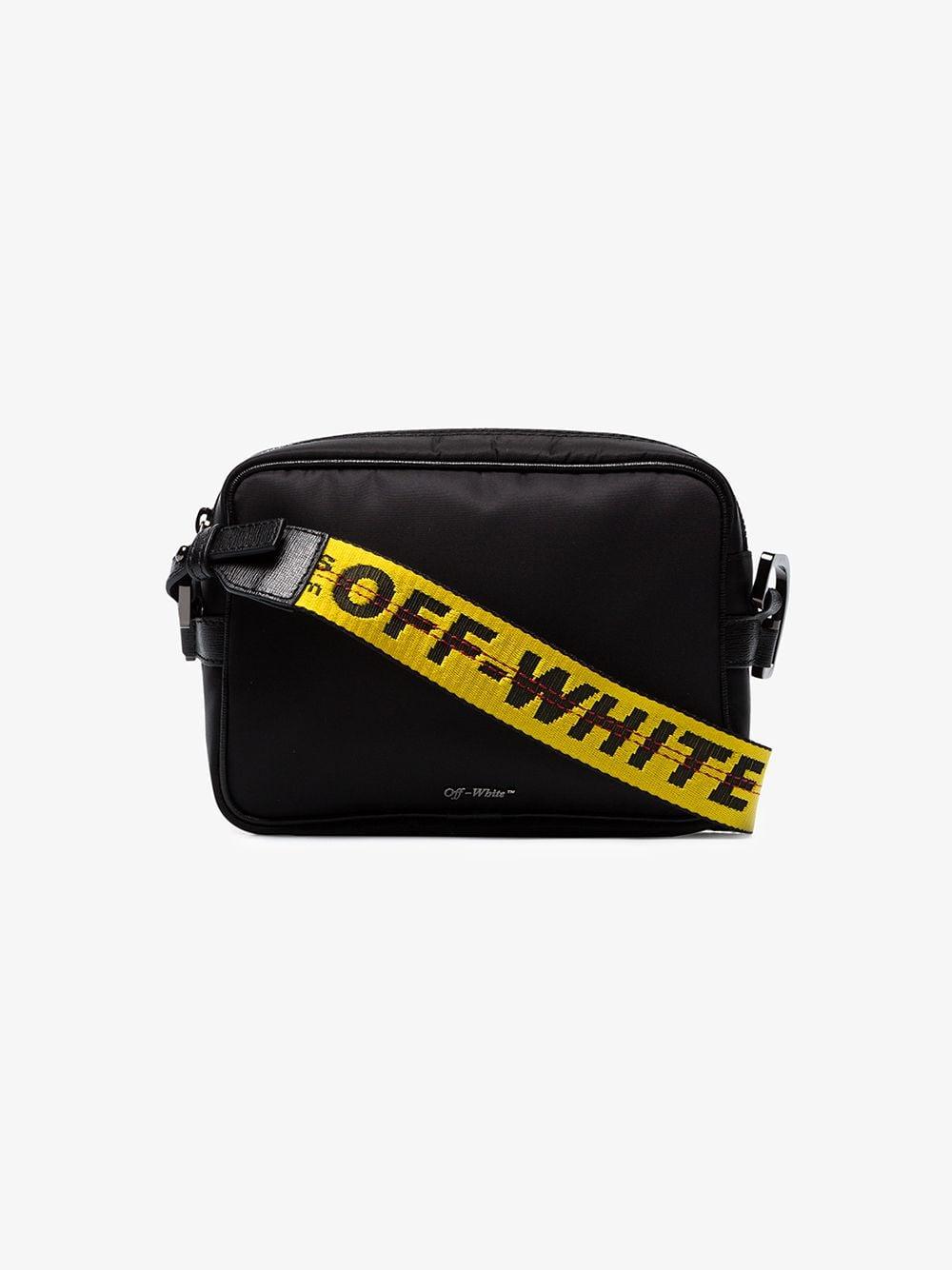 Off-White c/o Virgil Abloh Industrial-logo Messenger Bag in Black for ...