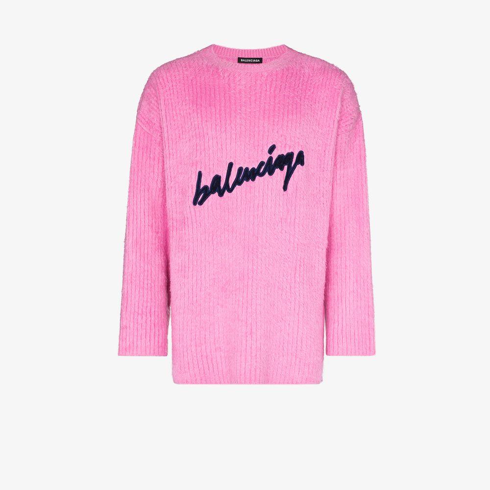 balenciaga pullover pink