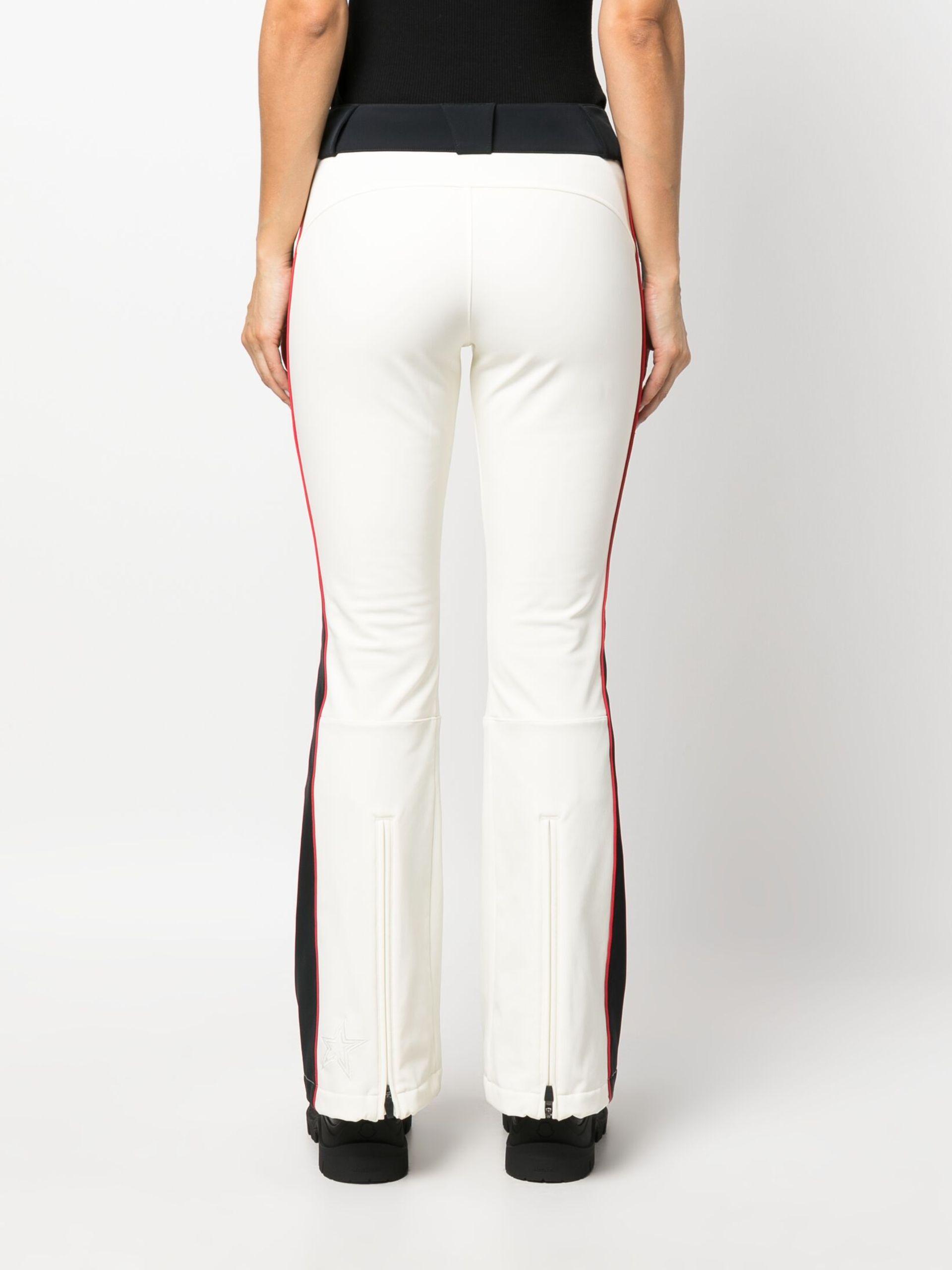 Perfect Moment Linda Flared Ski Trousers in White | Lyst