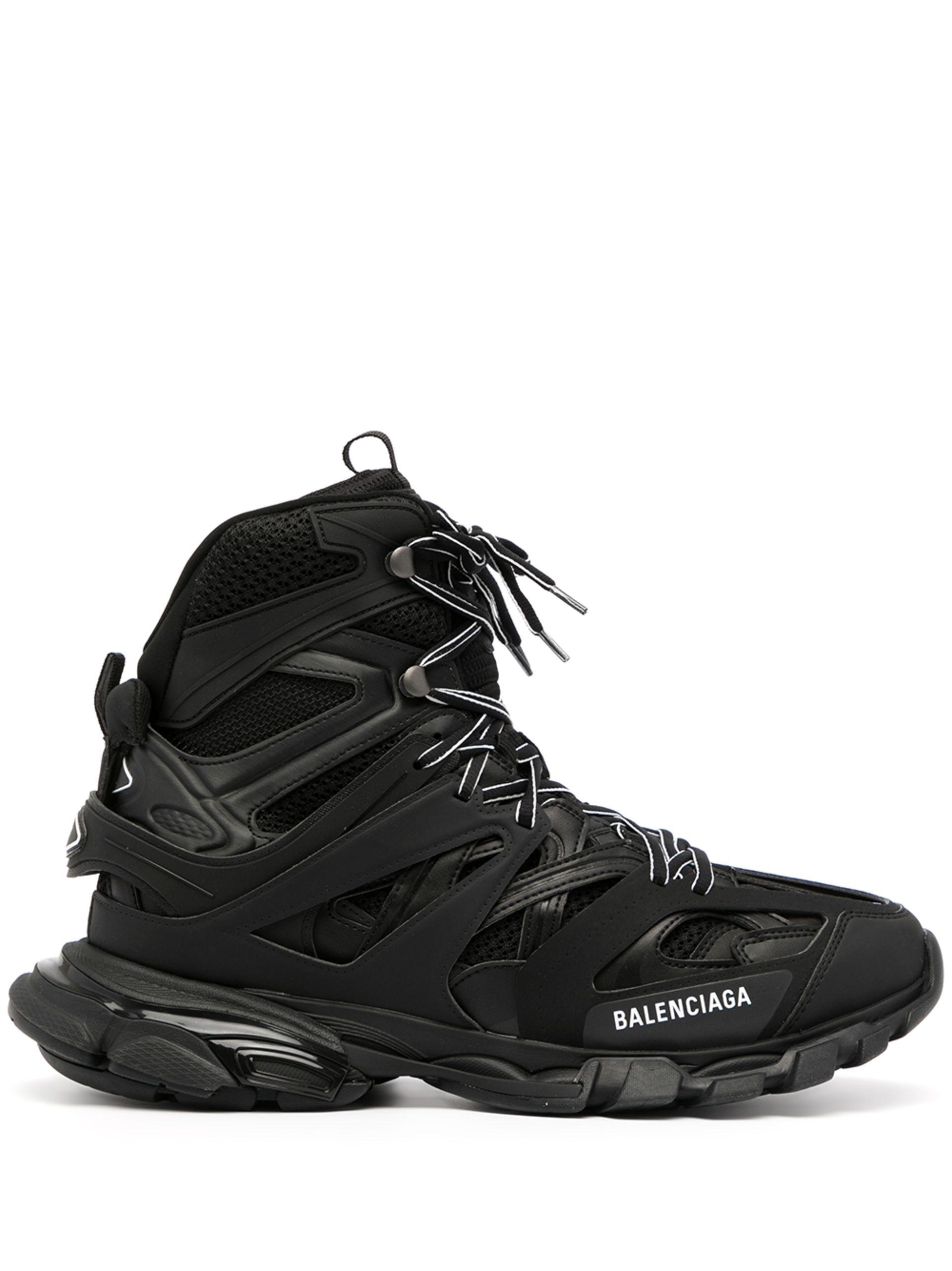 Tid Tilbagebetale grinende Balenciaga Track Hike High-top Sneakers in Black for Men | Lyst