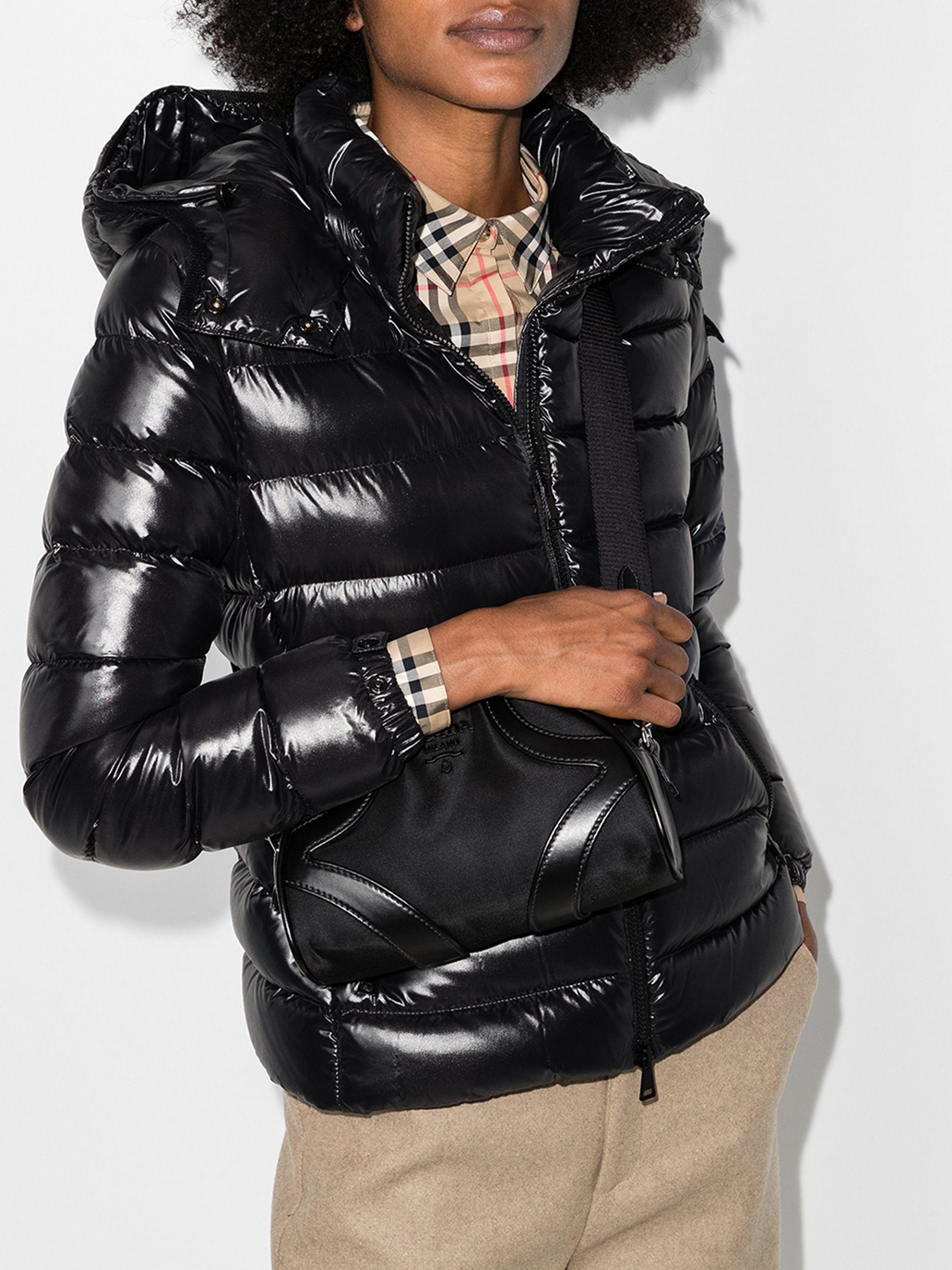 moncler black bady jacket